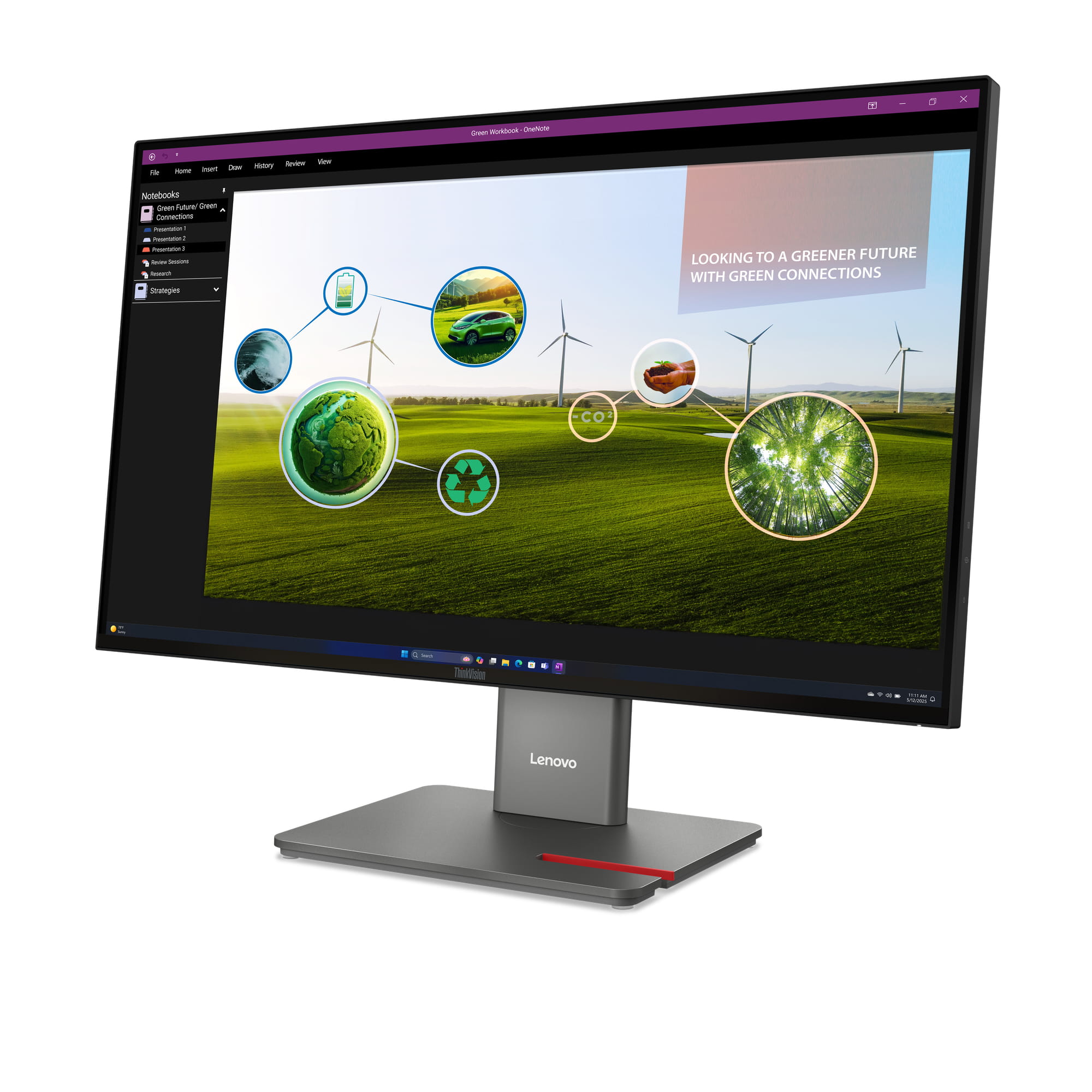 Lenovo ThinkVision P27Q-40 - LED-Monitor - 68.6 cm (27")