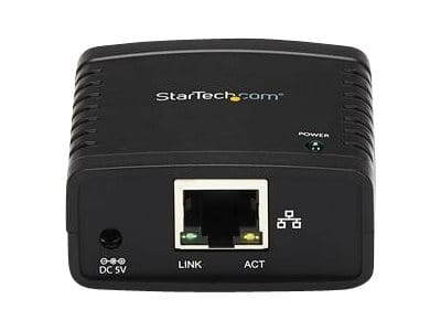 StarTech.com 10/100 Mbit/s Ethernet auf USB 2.0 Netzwerk LPR Printserver