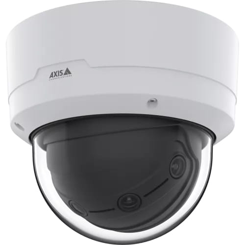 Axis Q48 Series Q4809-PVE - Panoramakamera - Multi-Sensor + Schwenk / Neigung / Roll - Kuppel - Außenbereich - Vandalismussicher / Wetterbeständig - Farbe (Tag&Nacht)