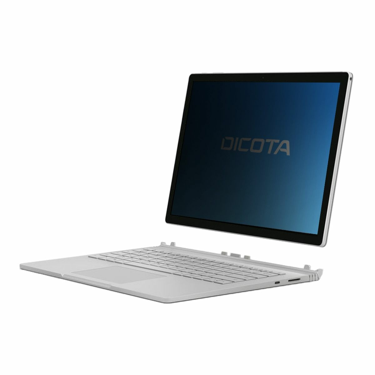 Dicota Secret - Blickschutzfilter für Notebook - 2-Wege - Schwarz - für Microsoft Surface Book (13.5 Zoll)