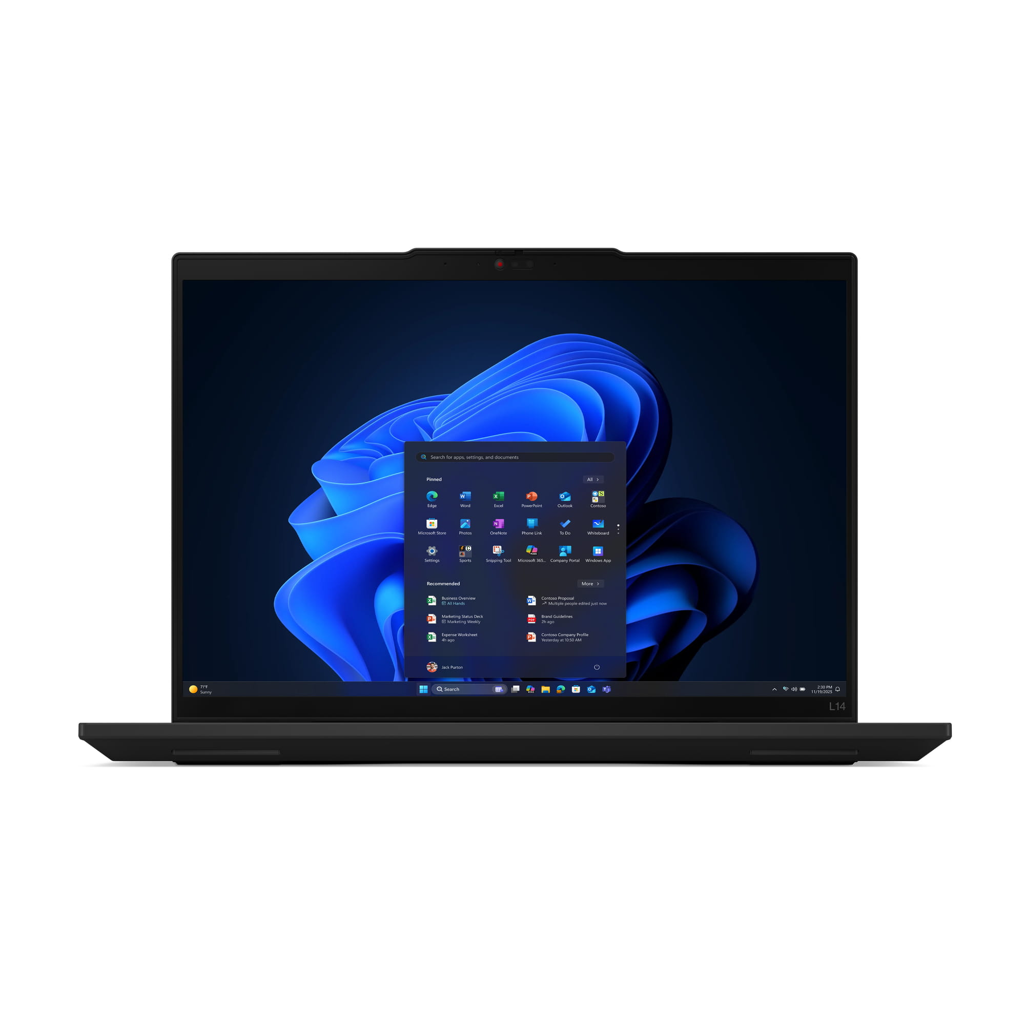 Lenovo ThinkPad L14 Gen 6 21S6 - Intel Core Ultra 5 225U / 1.5 GHz - Win 11 Pro - Intel Graphics - 16 GB RAM - 512 GB SSD NVMe - 35.6 cm (14")