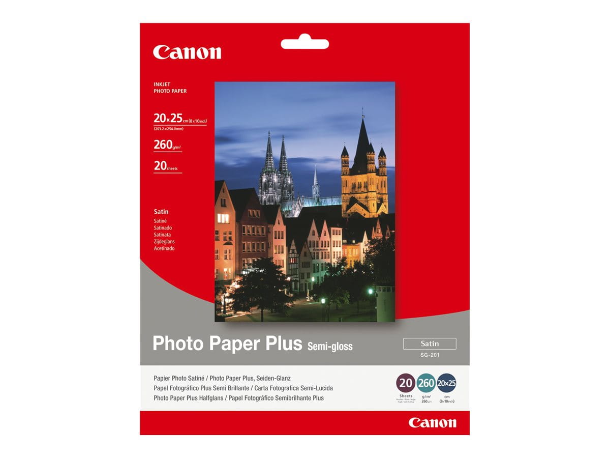Canon Photo Paper Plus SG-201 - Halbglänzend