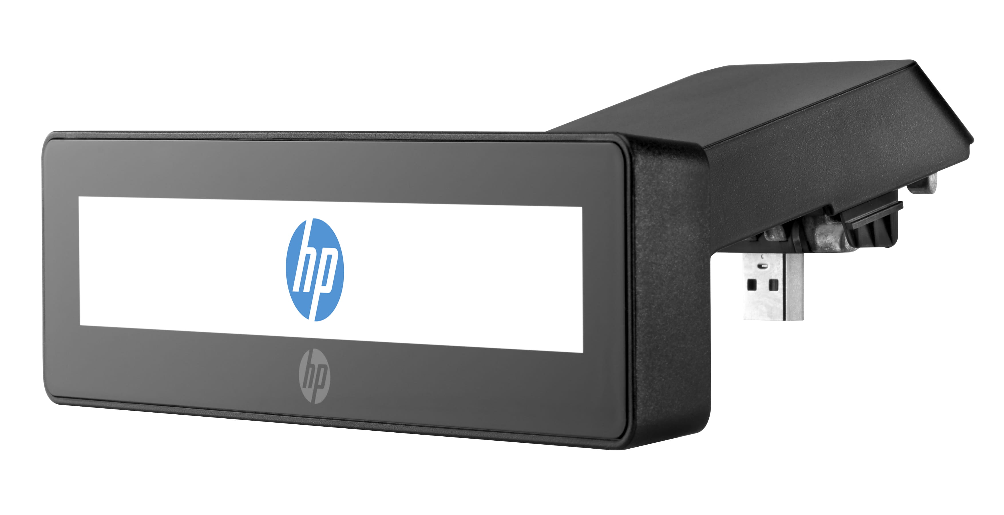 HP Integriertes RP9 2x20-Display, oben, mit Arm, 20 Ziffern, Schwarz, RP9 Retail System, Business, USB 2.0, USB