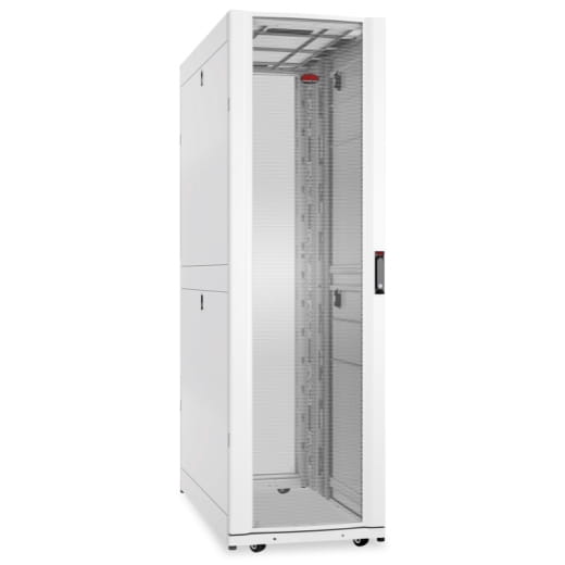 APC NetShelter SX Deep Enclosure with Sides - Schrank Netzwerkschrank - weiß - 48U - 48.3 cm (19")