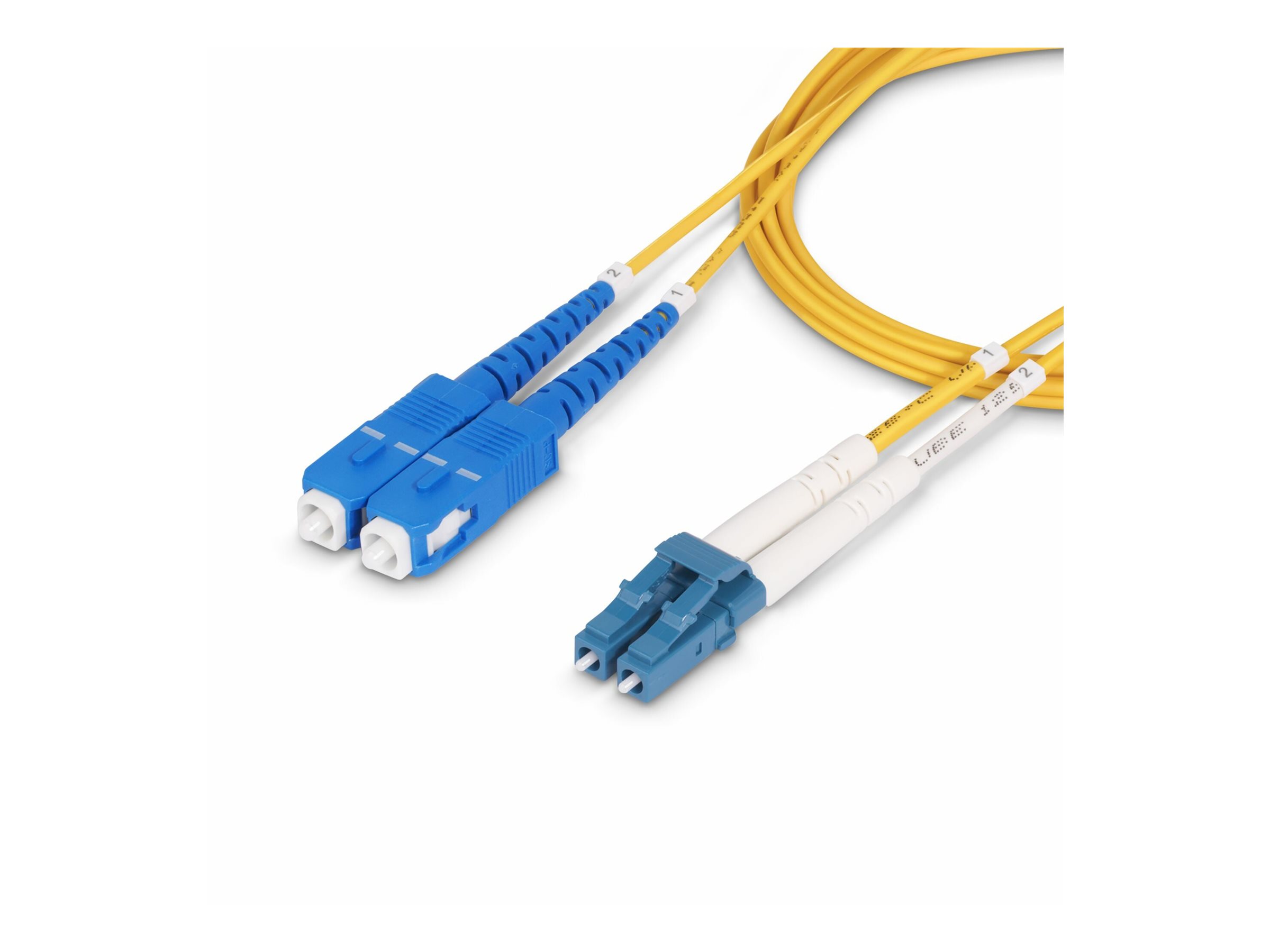 StarTech.com 15m OS2 LWL Patchkabel LC zu SC (UPC)