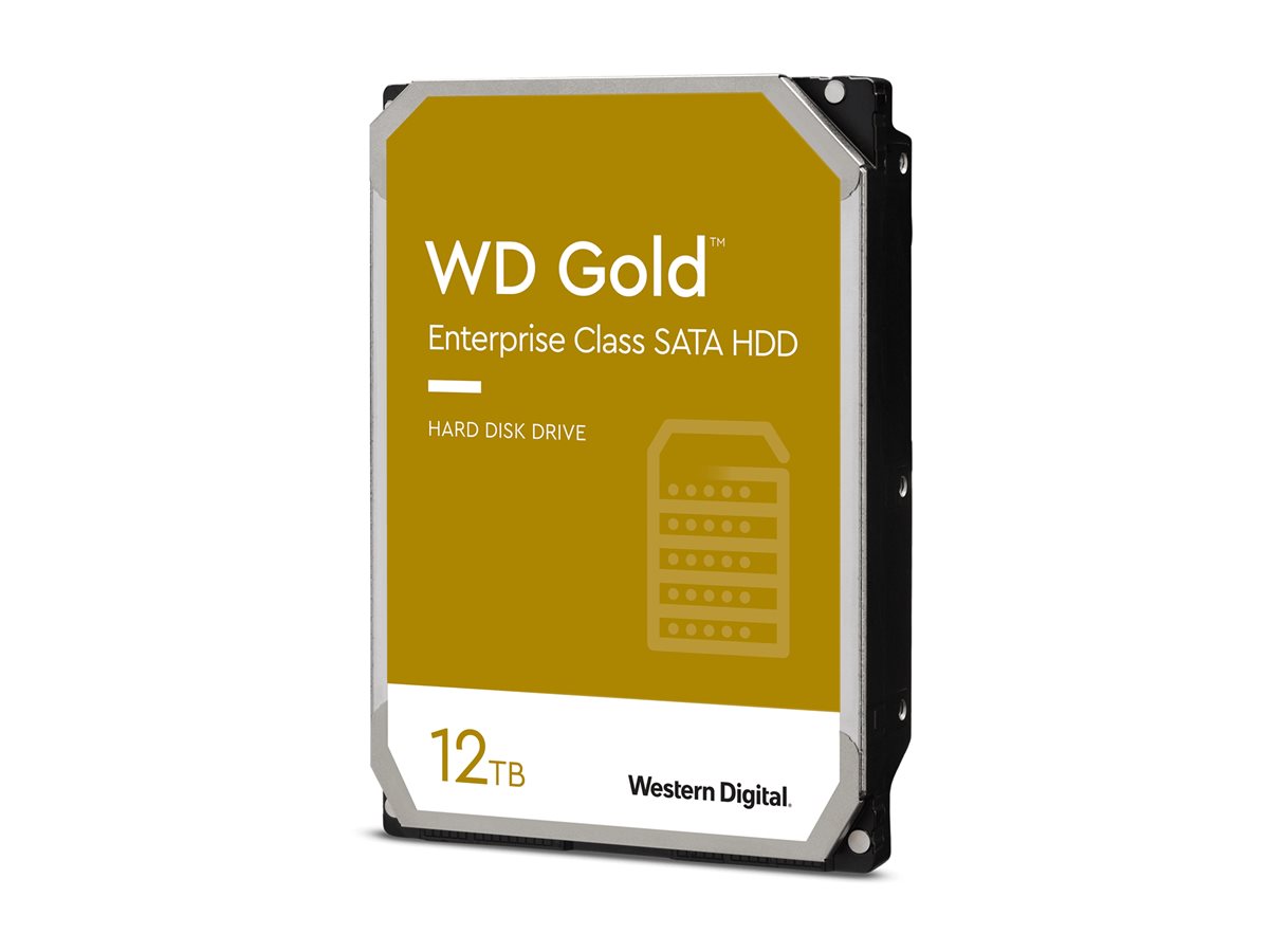 WD Gold WD122KRYZ - Festplatte - Enterprise - 12 TB - intern - 3.5" (8.9 cm)
