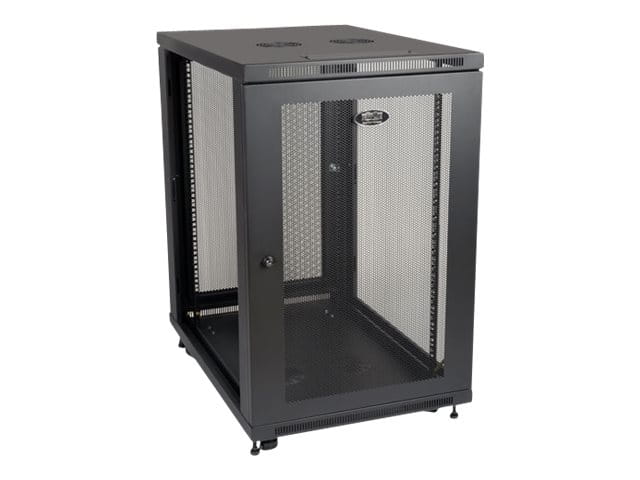 Tripp Eaton Tripp Lite Series 18U Rack Enclosure Server Cabinet 33" Deep w/ Doors & Sides - Schrank Netzwerkschrank - Schwarz - 18U - 48.3 cm (19")