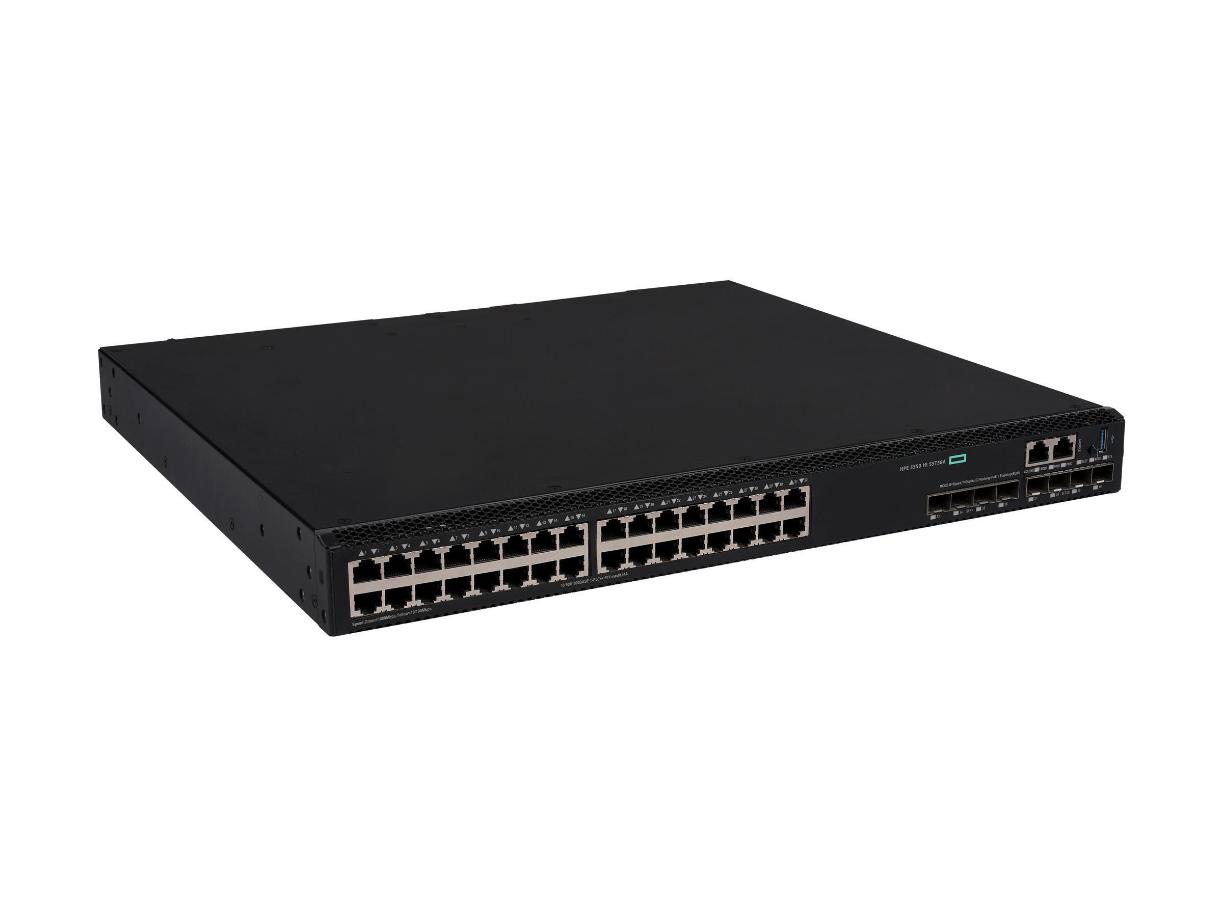 HPE Networking Comware 5550HI - Switch - 1 Slot - L3 - managed - 32 x 10/100/1000Base-T (PoE++)