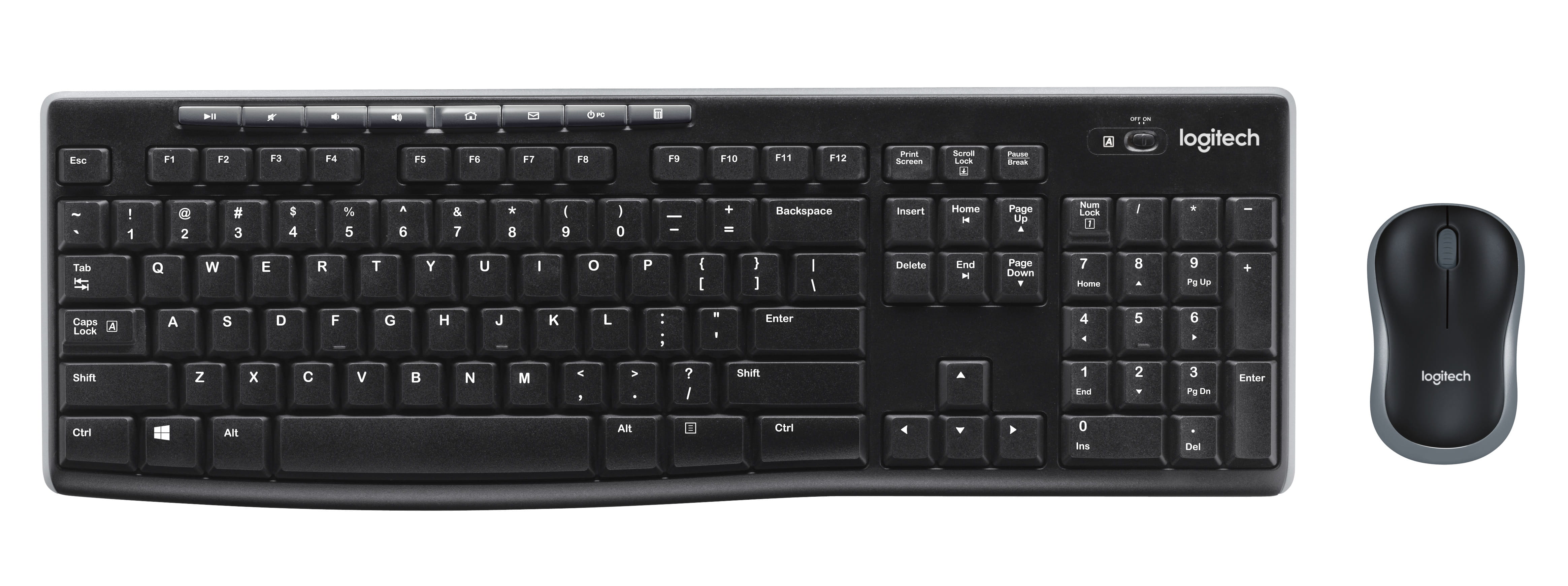 Logitech MK270 Wireless Combo - Tastatur-und-Maus-Set