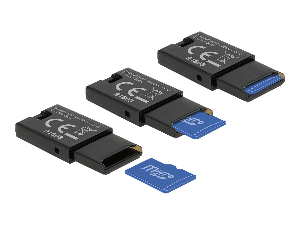 Delock Kartenleser (microSD, microSDHC, microSDXC