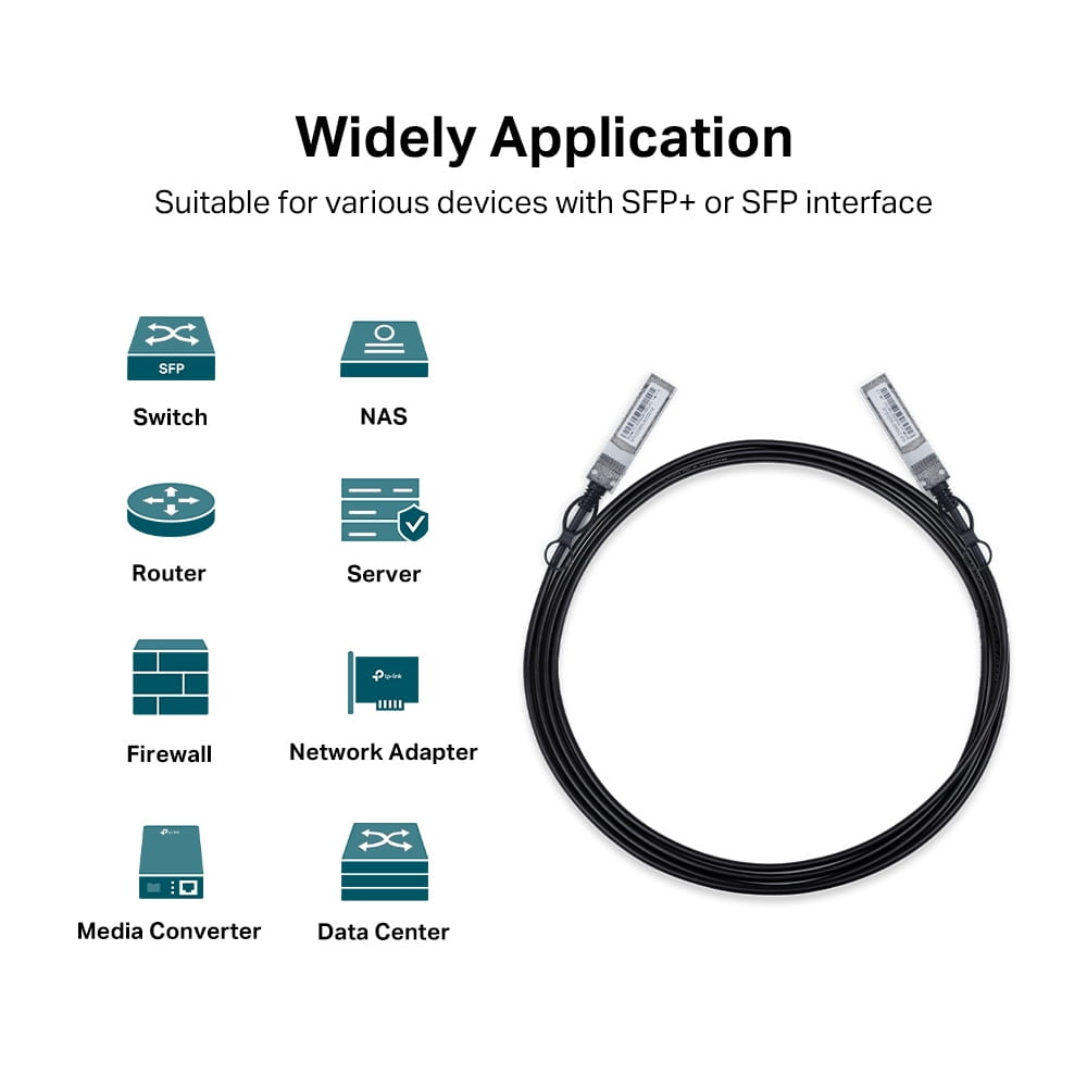 TP-LINK TL-SM5220-3M V1 - 10GBase Direktanschlusskabel - SFP+ (M)