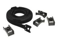 APC Kabelschleife für Kabel-Organizer - Schwarz - TAA-konform (Packung mit 10)