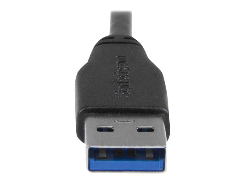 StarTech.com 1m Slim Micro USB 3.0 Kabel rechtsgewinkelt - USB 3.1 Gen 1 (5 Gbit/s)