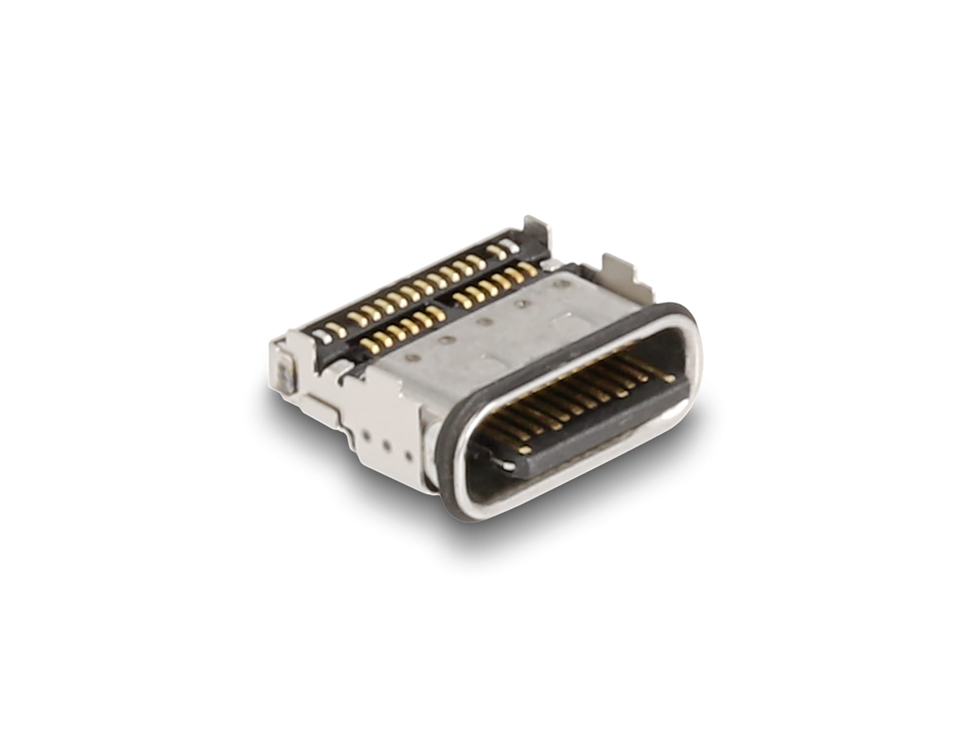 Delock Strom-/Datenanschluss - USB-C (W) gelötet - 100 V - 5 A - wasserdicht (Packung mit 10)