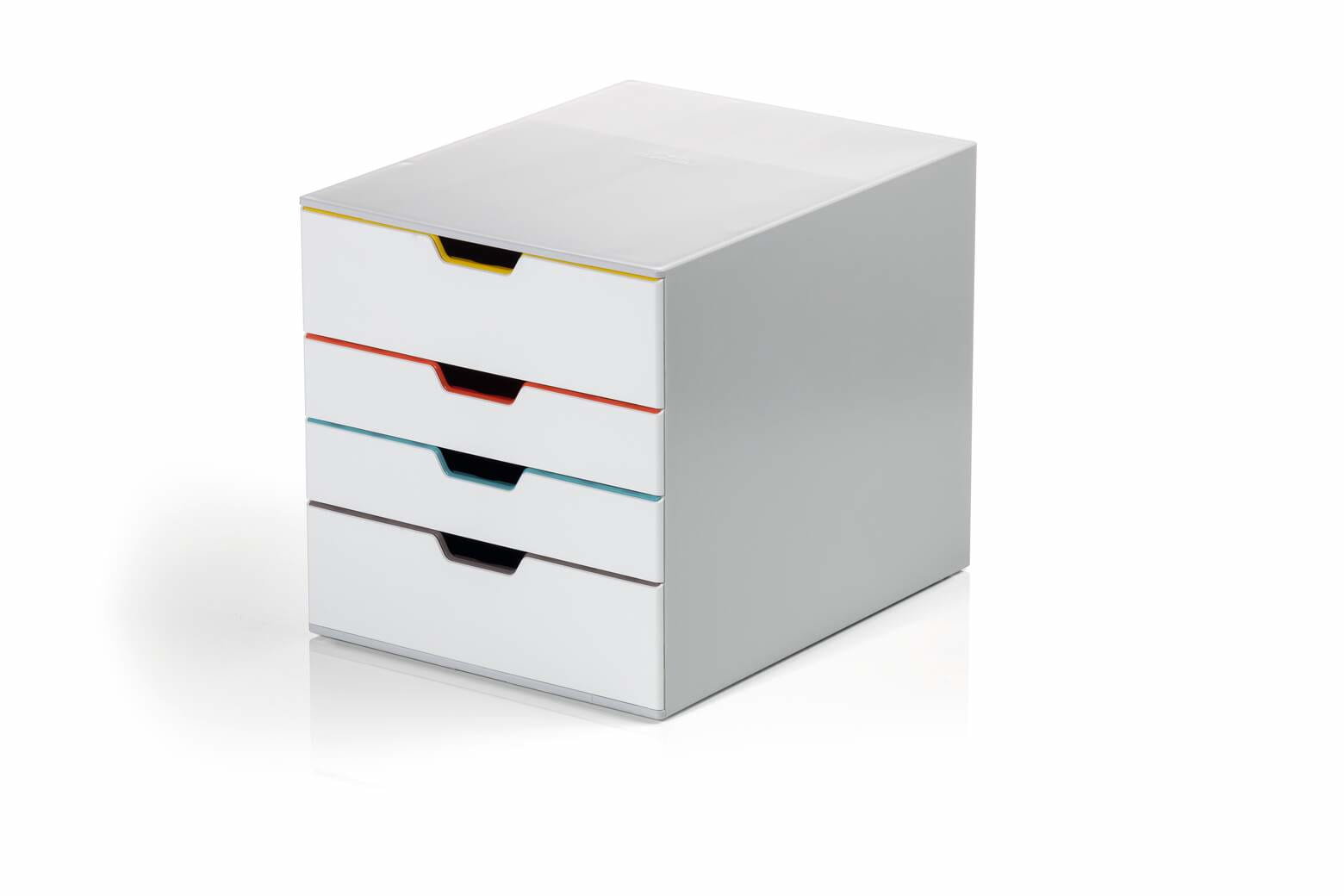Durable VARICOLOR MIX 4 - Schubladenschrank - 4 Schubfächer - für ANSI A (Letter) Durable VARICOLOR MIX 4 - Schubladenschrank - 4 Schubfächer - für ANSI A (Letter)