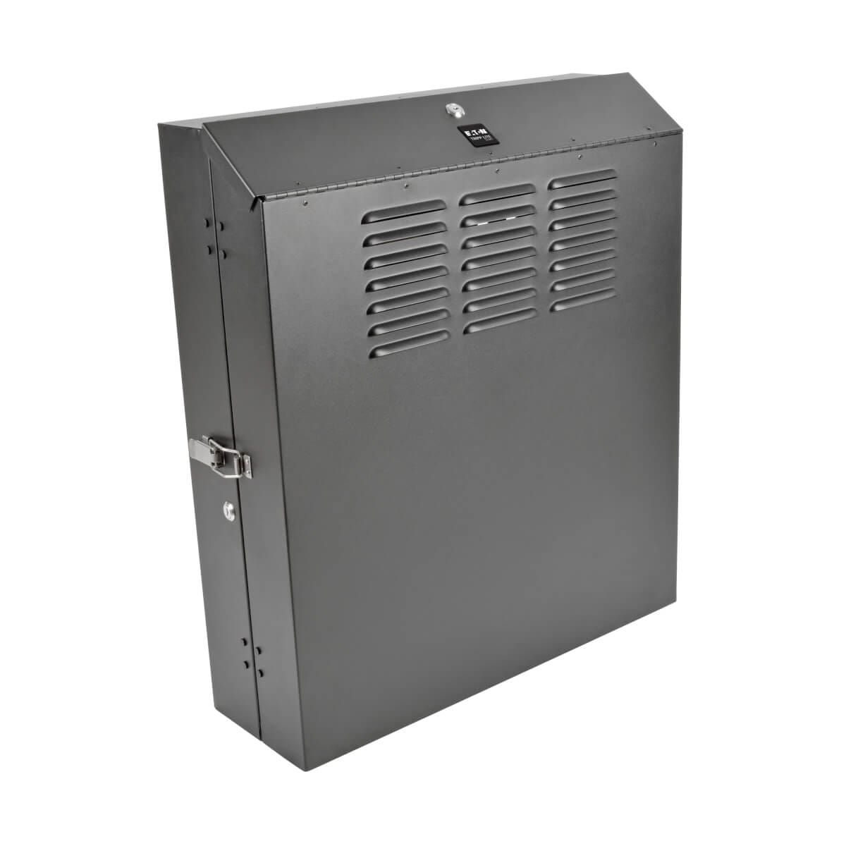 Tripp Eaton Tripp Lite Series 4U Wall Mount Low Profile Secure Rack Enclosure Cabinet Vertical - Schrank Netzwerkschrank - geeignet für Wandmontage - Schwarz - 4U - 48.3 cm (19")