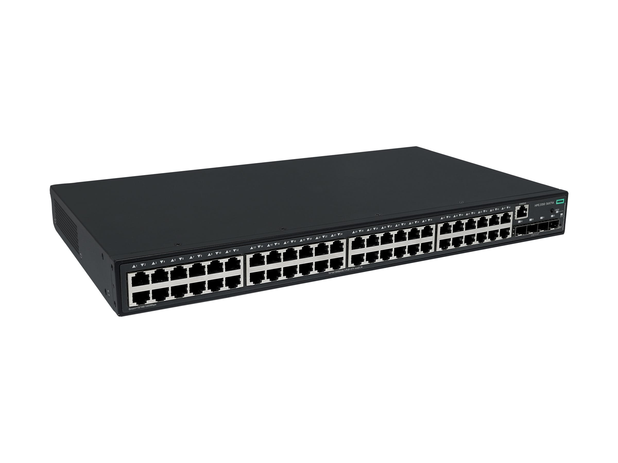 HPE Networking Comware 2050 - Switch - L3 - managed - 48 x 10/100/1000Base-T (PoE+)