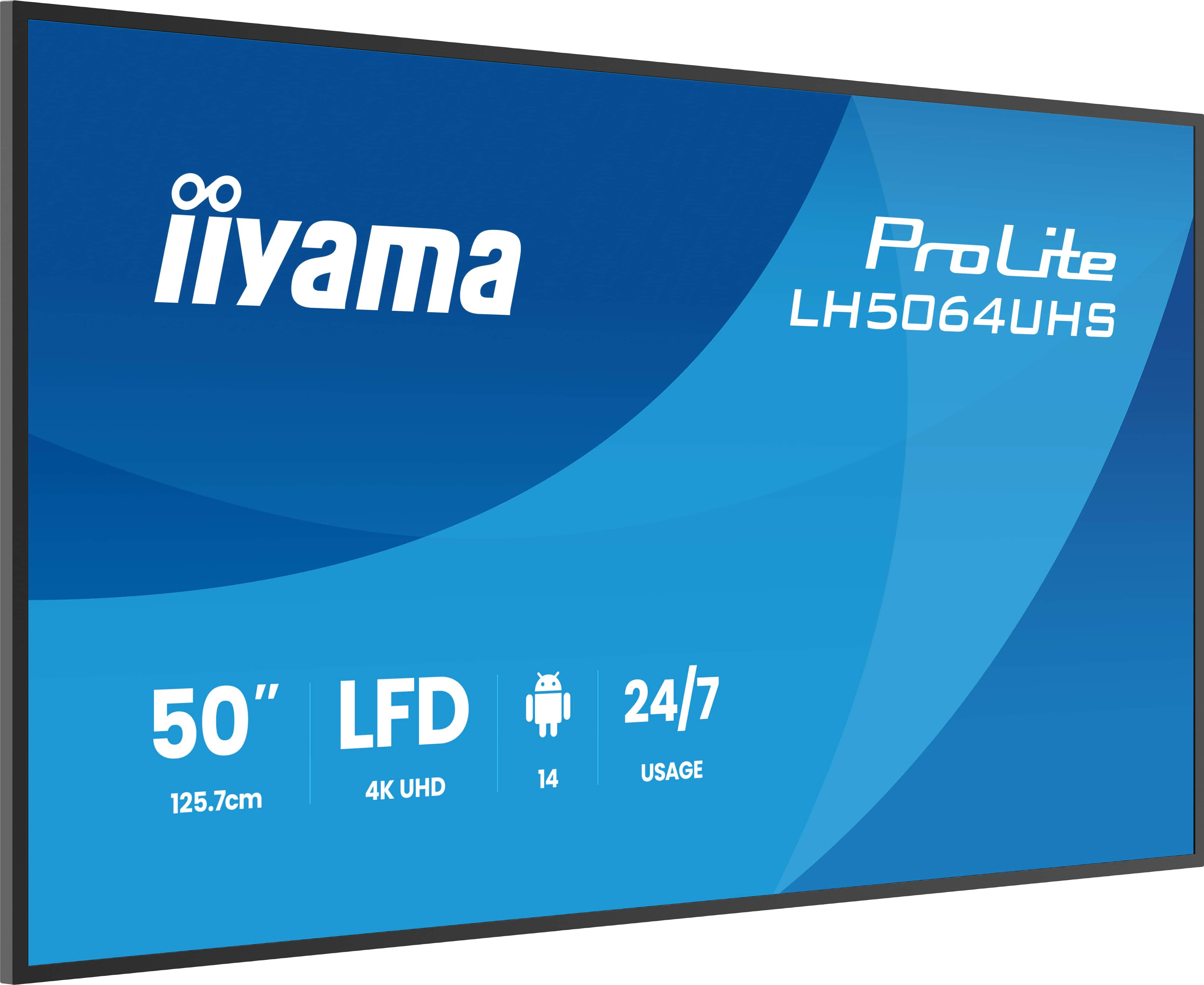 Iiyama ProLite LH5564UHS-B1AG - 140 cm (55") Diagonalklasse (138.7 cm (54.6")