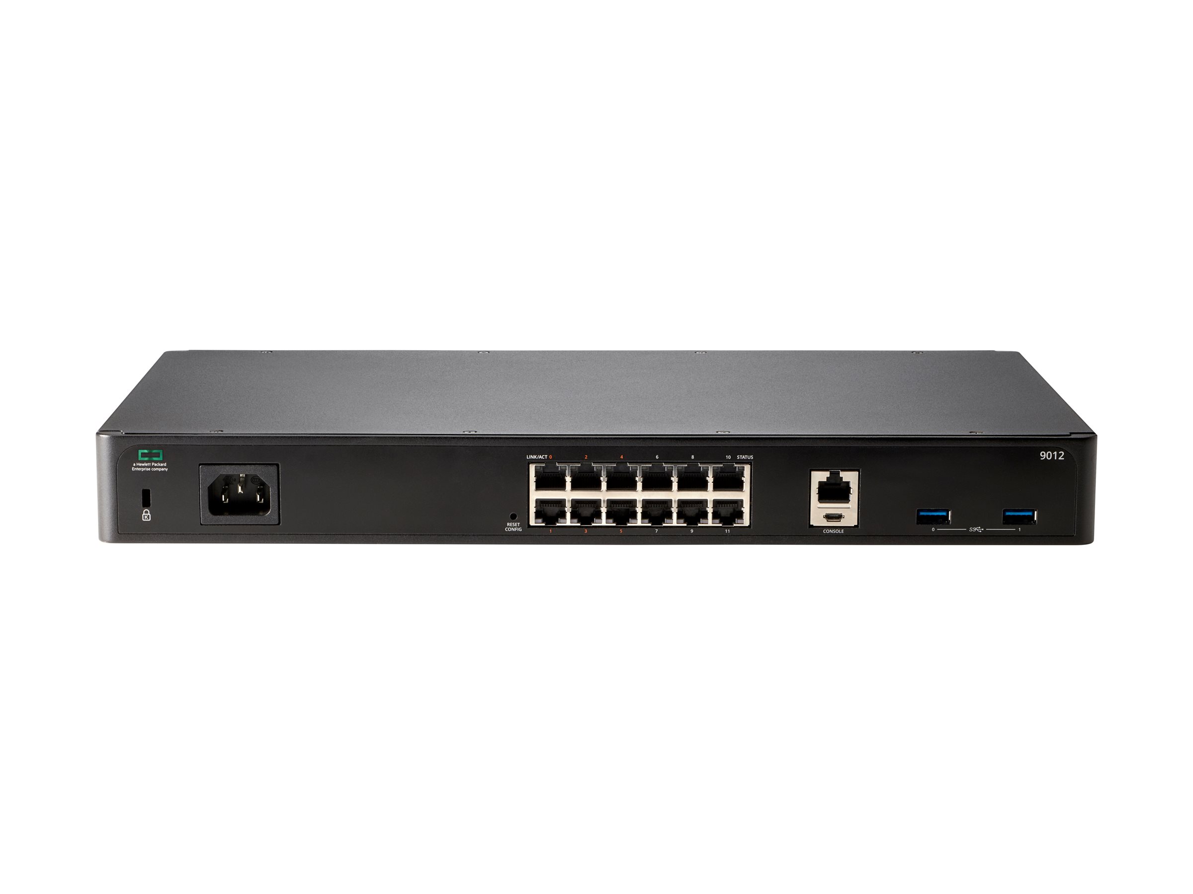 HPE Aruba Networking 9012 (RW) - Gateway - 12 Anschlüsse