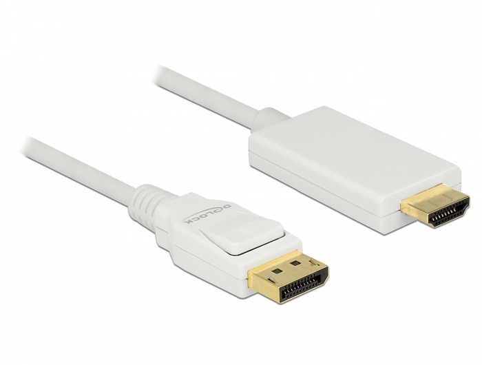Delock Adapterkabel - DisplayPort männlich zu HDMI männlich