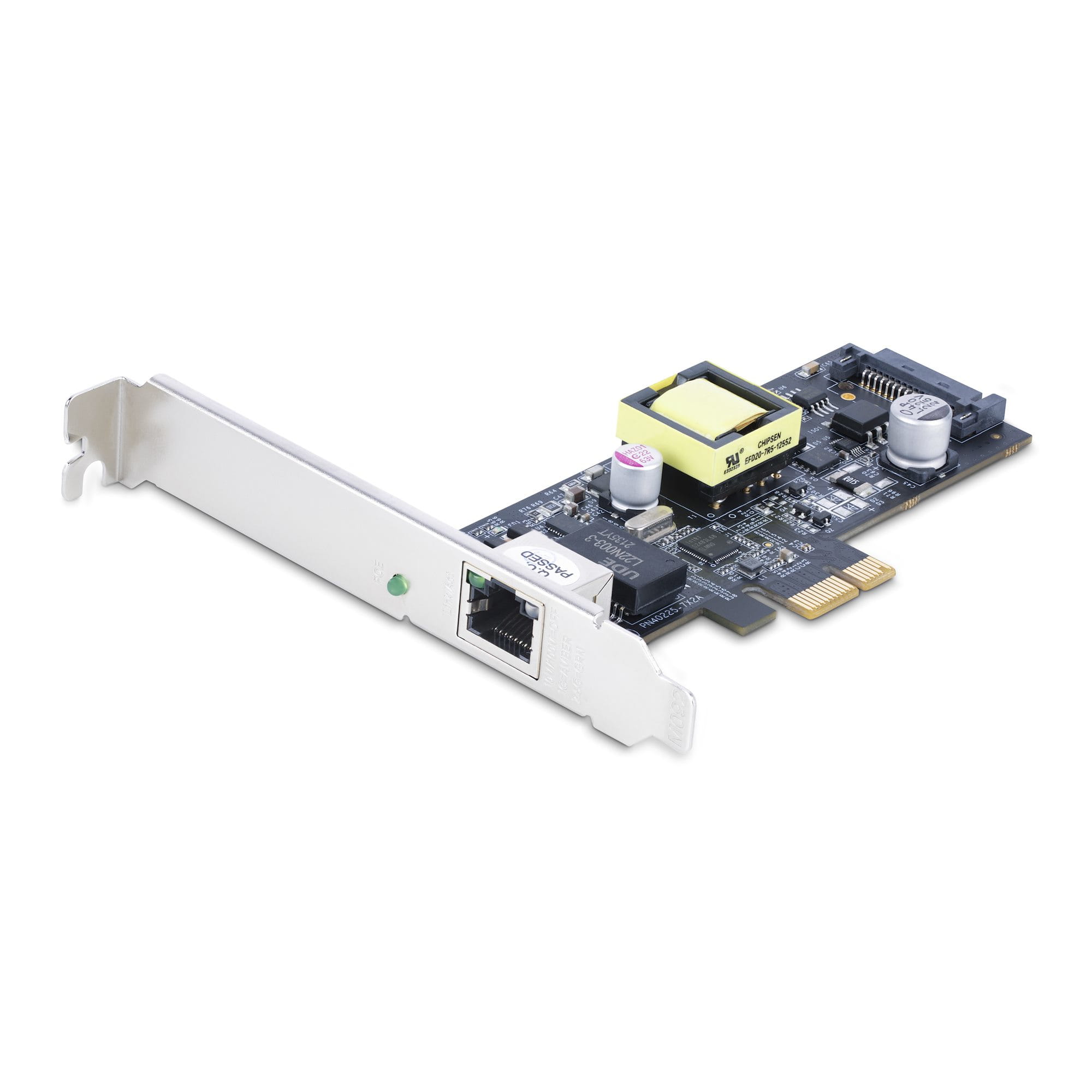 StarTech.com Startech 1-Port 2.5Gbps PoE Netzwerkkarte, Intel I225-V, 802.3at/af - Netzwerkadapter - PCIe 2.0 Low-Profile - 2.5GBase-T (PoE+)