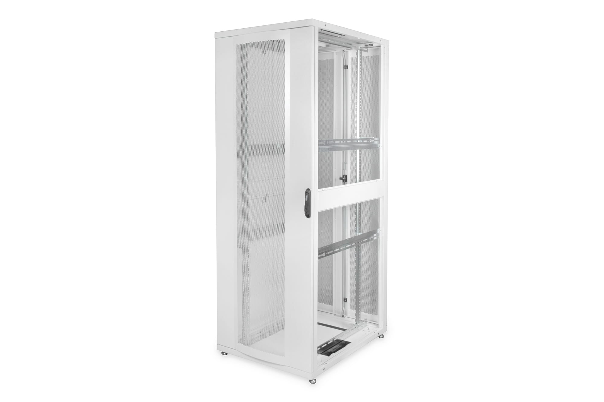 DIGITUS Unique DN-19 SRV-47U-8-1 - Schrank Netzwerkschrank - Hellgrau, RAL 7035 - 47U - 48.3 cm (19") DIGITUS Unique DN-19 SRV-47U-8-1 - Schrank Netzwerkschrank - Hellgrau, RAL 7035 - 47U - 48.3 cm (19")