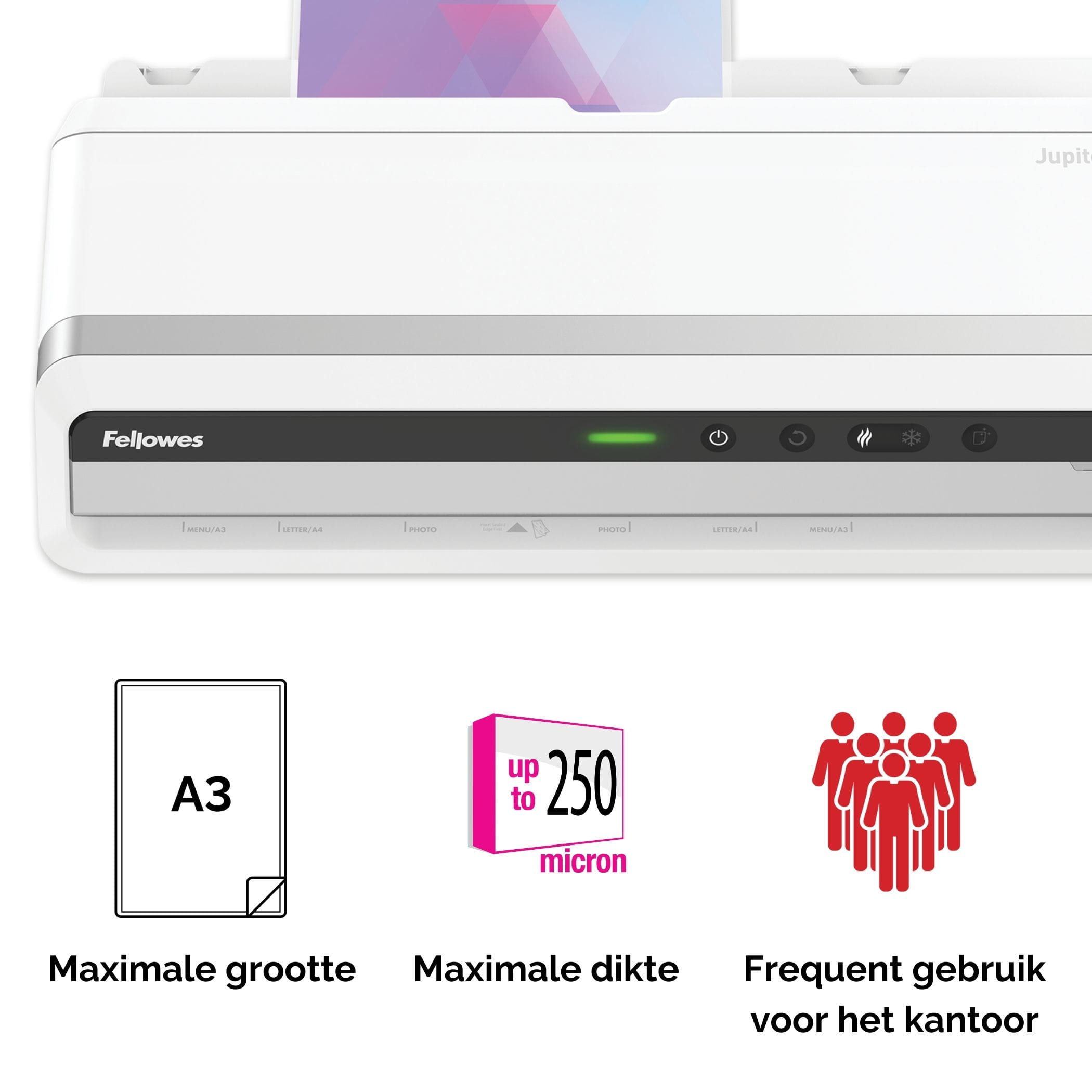 Fellowes Jupiter A3 - Laminator - Heiß- oder