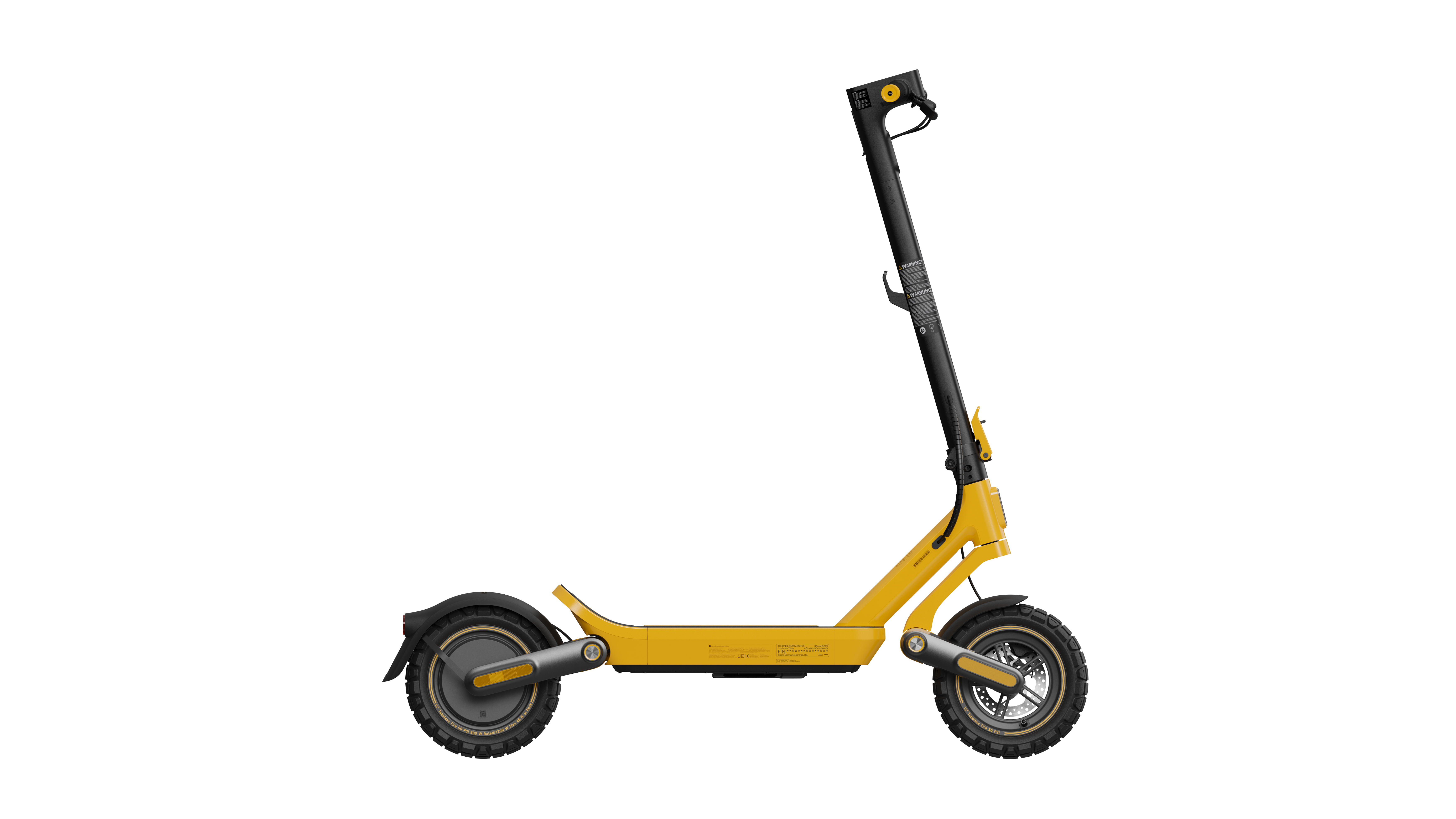 Xiaomi Electric Scooter 6 Ultra, Klassischer Roller, Gelb, Schwarz, 25 km/h, 140 kg, Unisex, 16 Jahr(e)