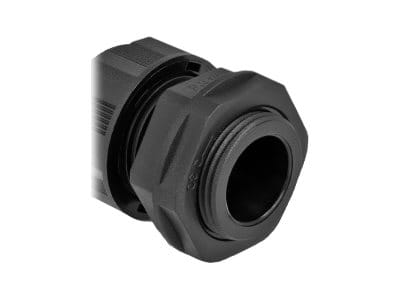 Delock Kabelverschraubung - Schwarz (Packung