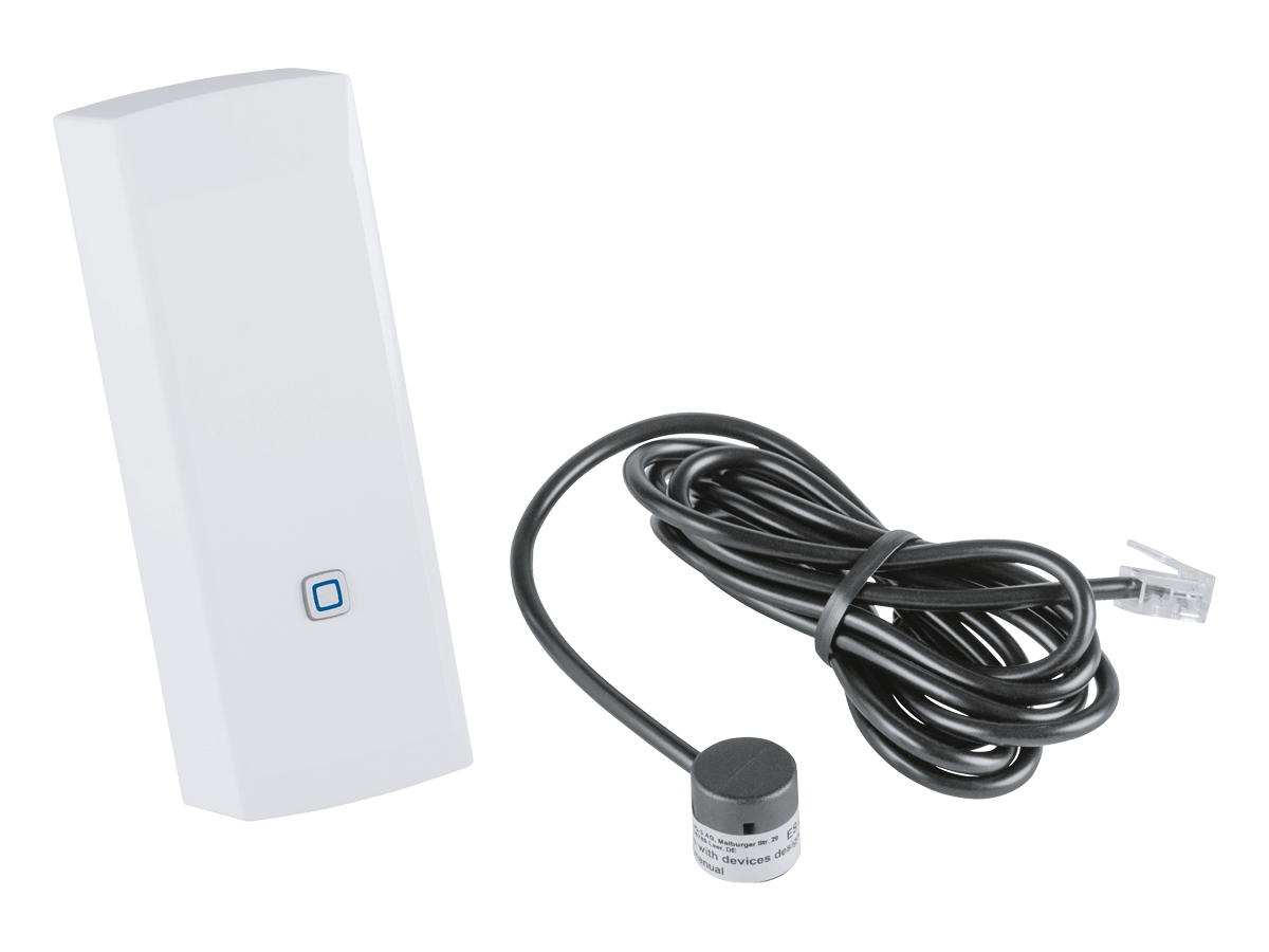 eQ-3 AG Homematic IP HmIP-ESI-LED, Kabelgebunden, 300 m, 869.4 - 869.65 MHz, Schwarz, Weiß, 39 mm, 29 mm