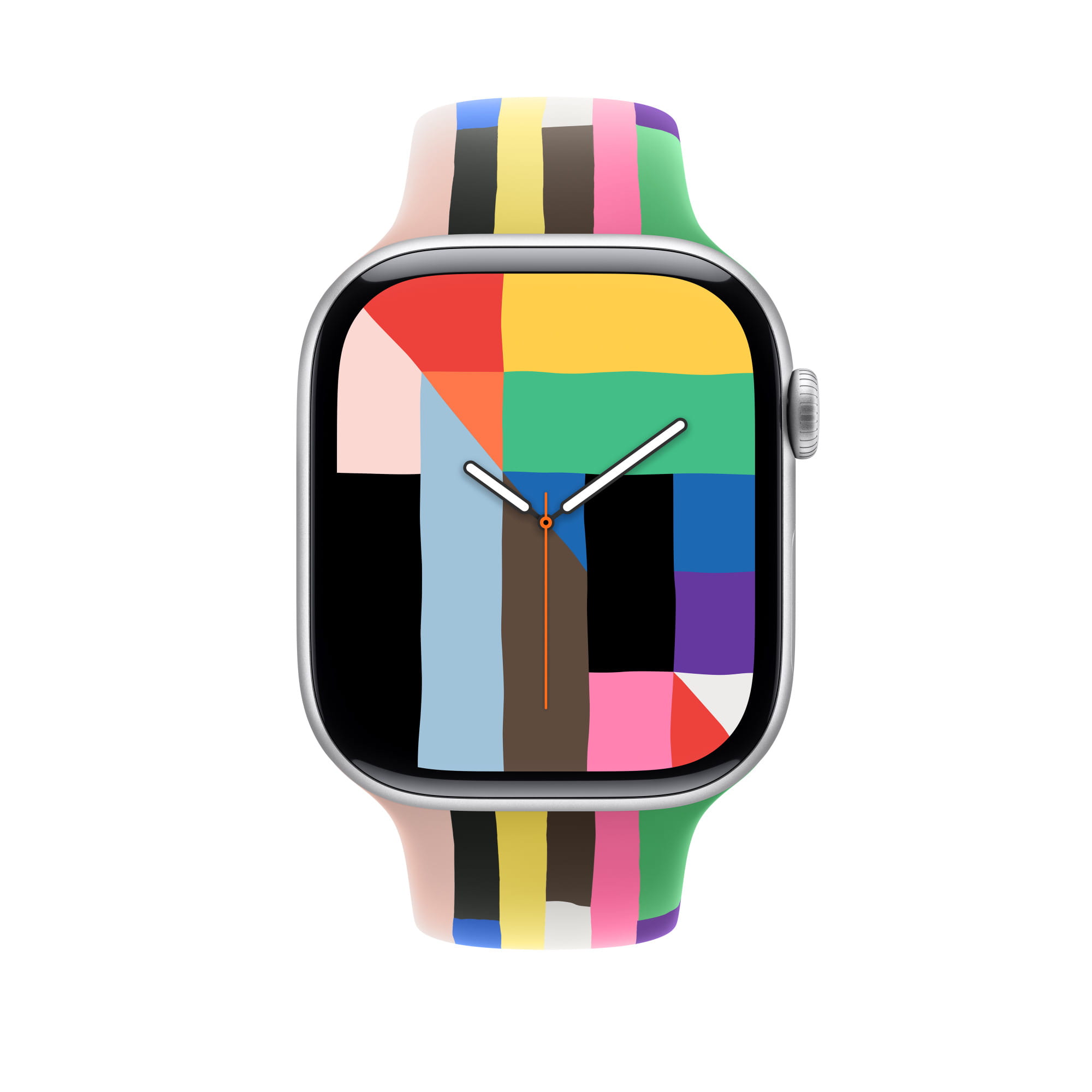 Apple Pride Edition - Armband für Smartwatch - 46mm - M/L (für Handgelenke 160 - 210 mm)