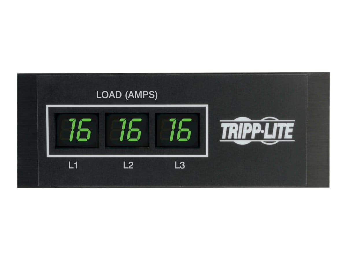 Tripp Eaton Tripp Lite Series PDU 3-Phase Metered 240V/230V/220V 11.5kW C13 C19 Vertical 0URM - Vertical rackmount - Stromverteilungseinheit (Rack - einbaufähig)