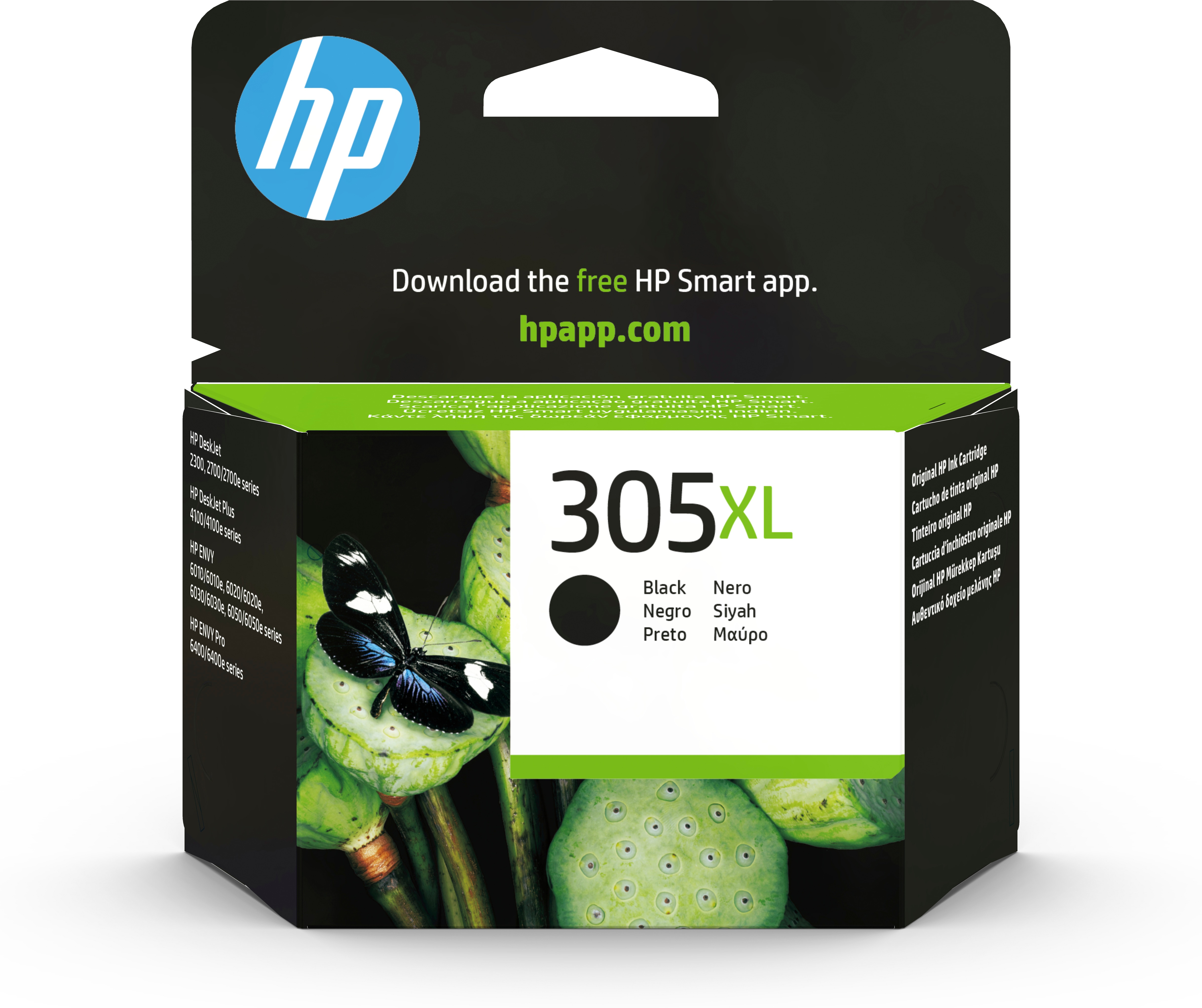 HP 305XL - 4 ml - Hohe Ergiebigkeit - pigmentiertes Schwarz HP 305XL - 4 ml - Hohe Ergiebigkeit - pigmentiertes Schwarz