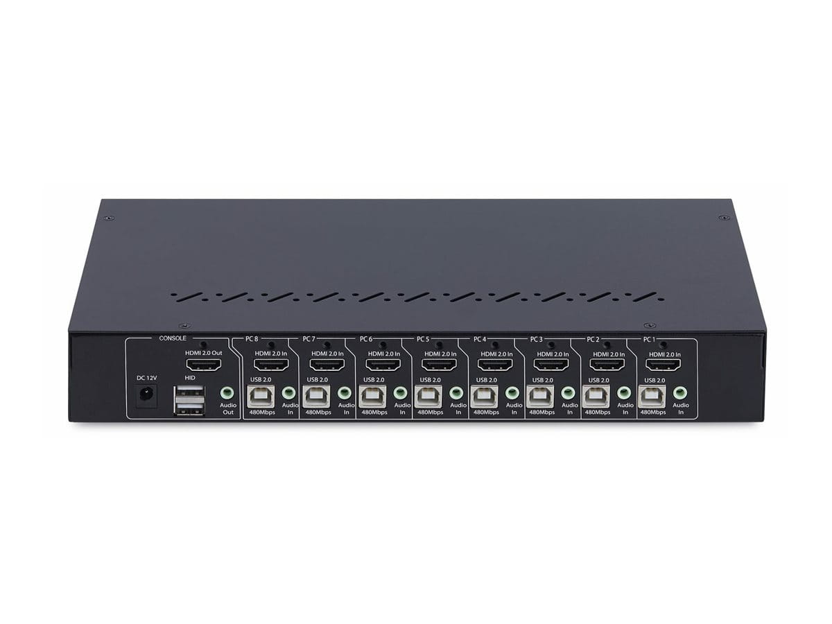 StarTech.com 8-Port HDMI KVM Switch w/1U Rack