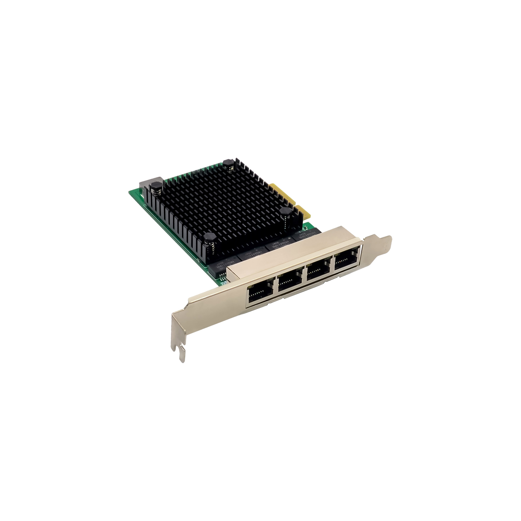 InLine Quad Netzwerkkarte - PCIe x4 - 4-Port RJ45 2,5Gb/s - inkl. low profile
