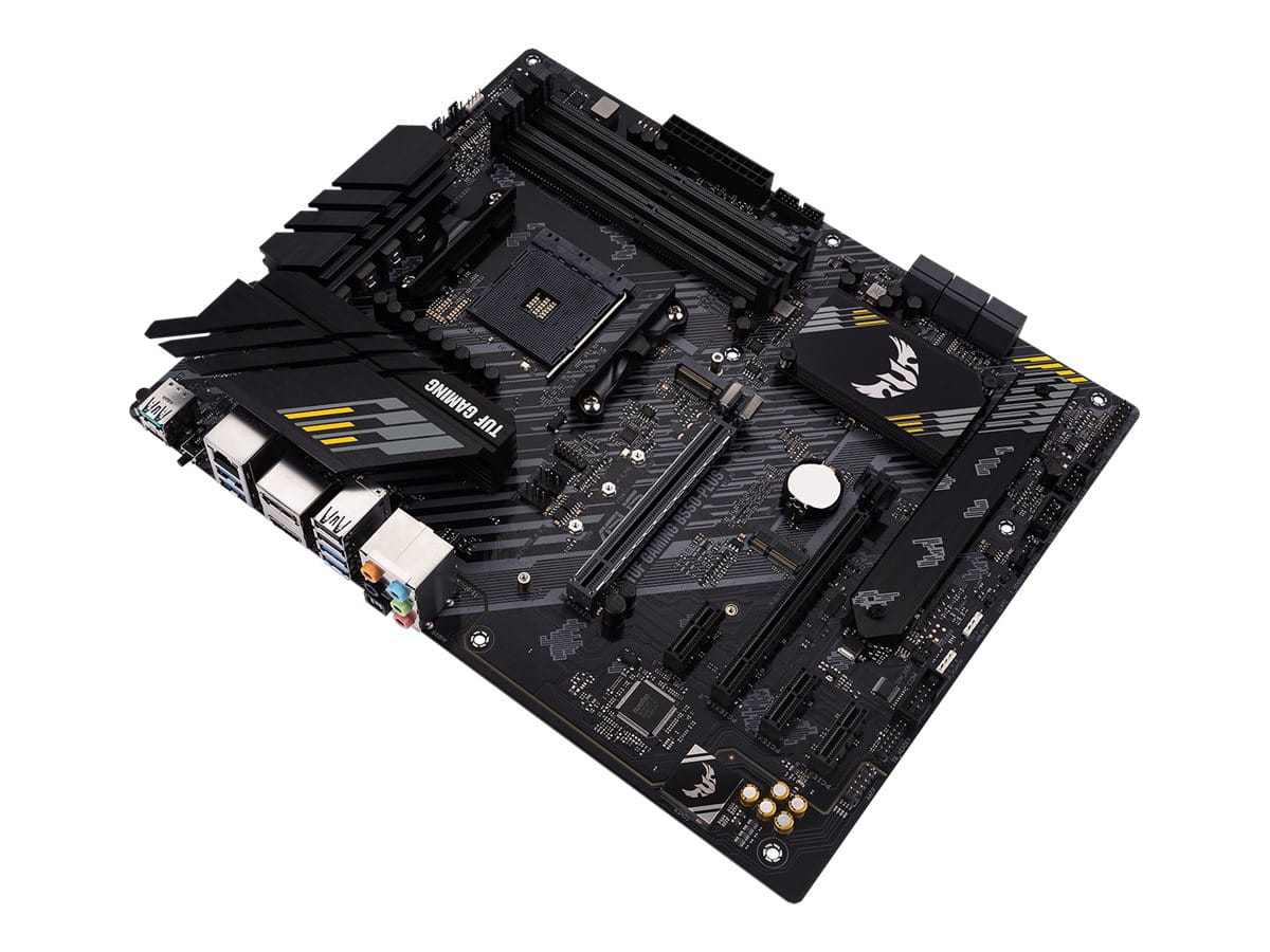 ASUS TUF GAMING B550-PLUS - Motherboard - ATX - Socket AM4 - AMD B550 Chipsatz - USB-C Gen2, USB 3.2 Gen 1, USB 3.2 Gen 2 - 2.5 Gigabit LAN - Onboard-Grafik (CPU erforderlich)