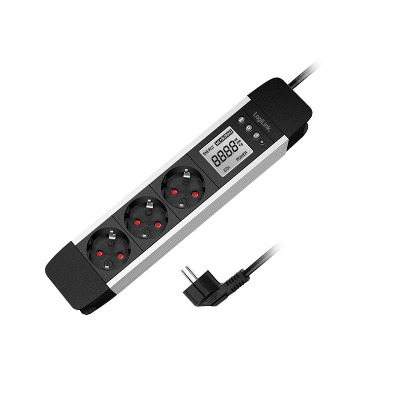 LogiLink 2Direct LPS285, 1,4 m, Drinnen, Typ F, Type EF (CEE 7/7), IP20, Überlastschutz