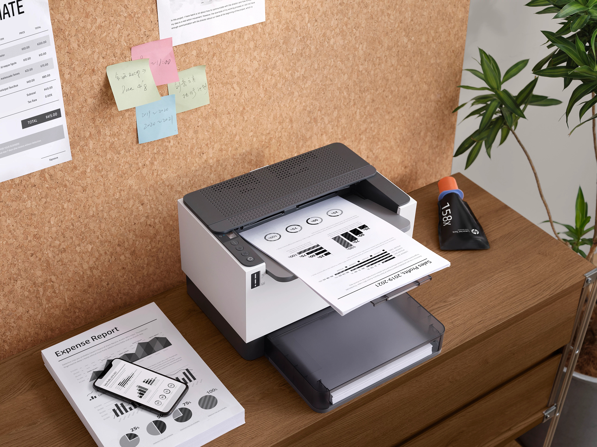 HP  LaserJet - Tonersammler - für P/N: 49K96AV#ABS