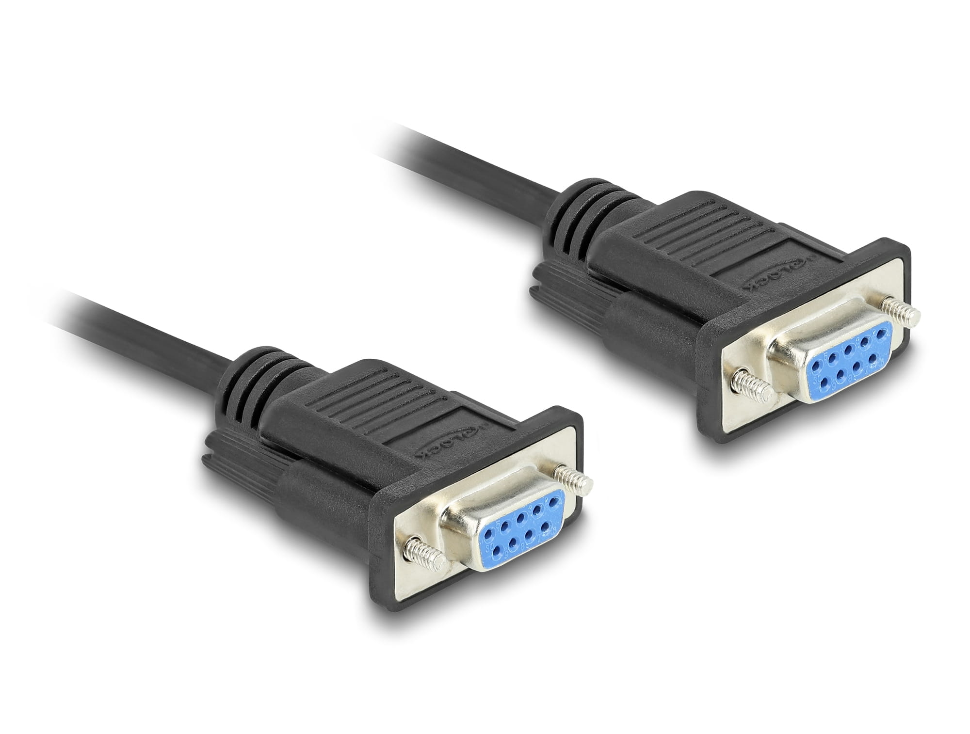 Delock Kabel seriell - DB-9 (W) zu DB-9 (W)