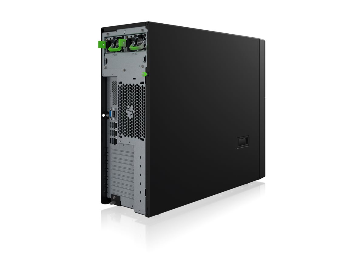 Fsas Technologies Fujitsu PRIMERGY TX1330 M6 - Server - UCFF - 1 x Xeon E-2488 / 3.2 GHz - RAM 32 GB - SATA/SAS - Hot-Swap 6.4 cm (2.5")