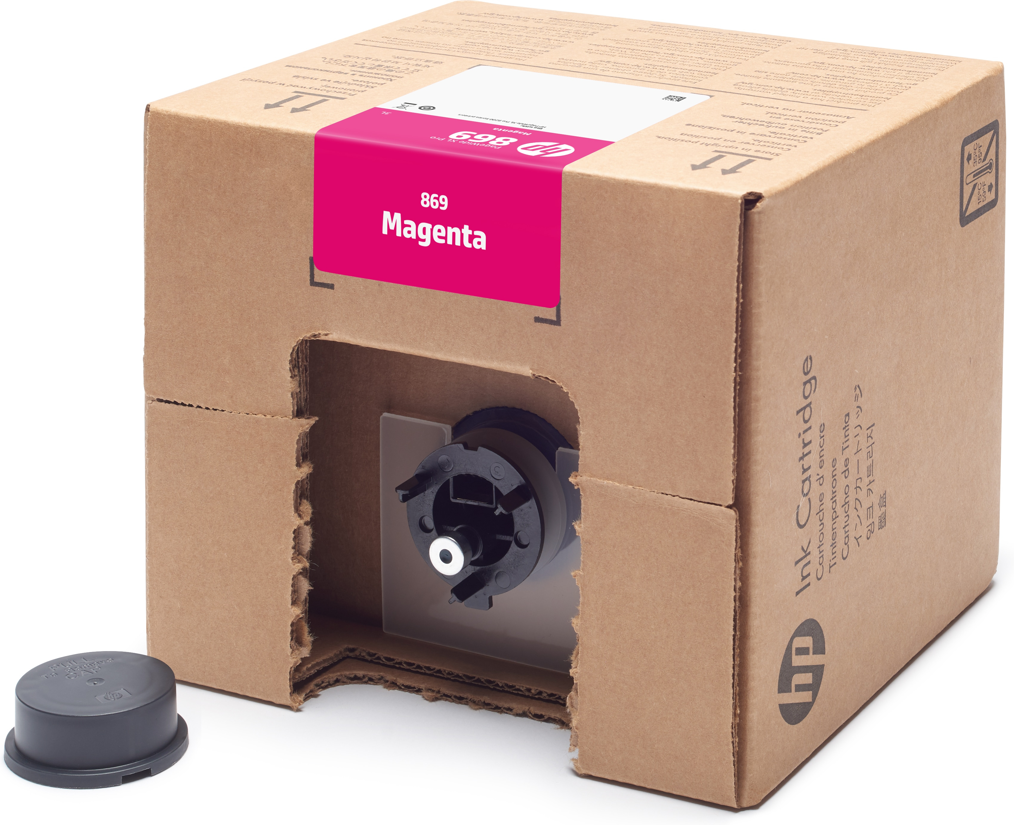 HP 869 - 3 L - Magenta - original - Tintenpatrone
