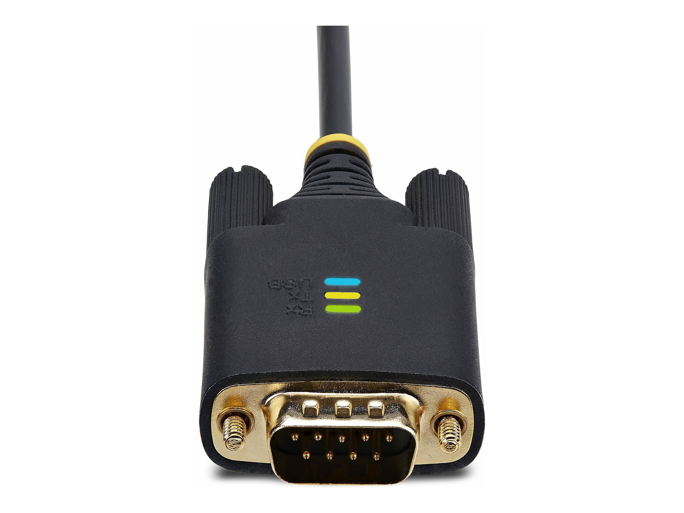 StarTech.com 3m USB auf Seriell Adapter, COM-Retention, FTDI, USB auf DB9 - Kabel USB / seriell - USB (M)