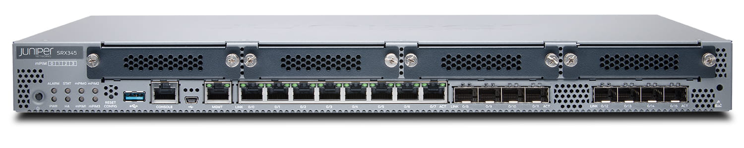 Juniper SRX345 Services Gateway - Sicherheitsgerät