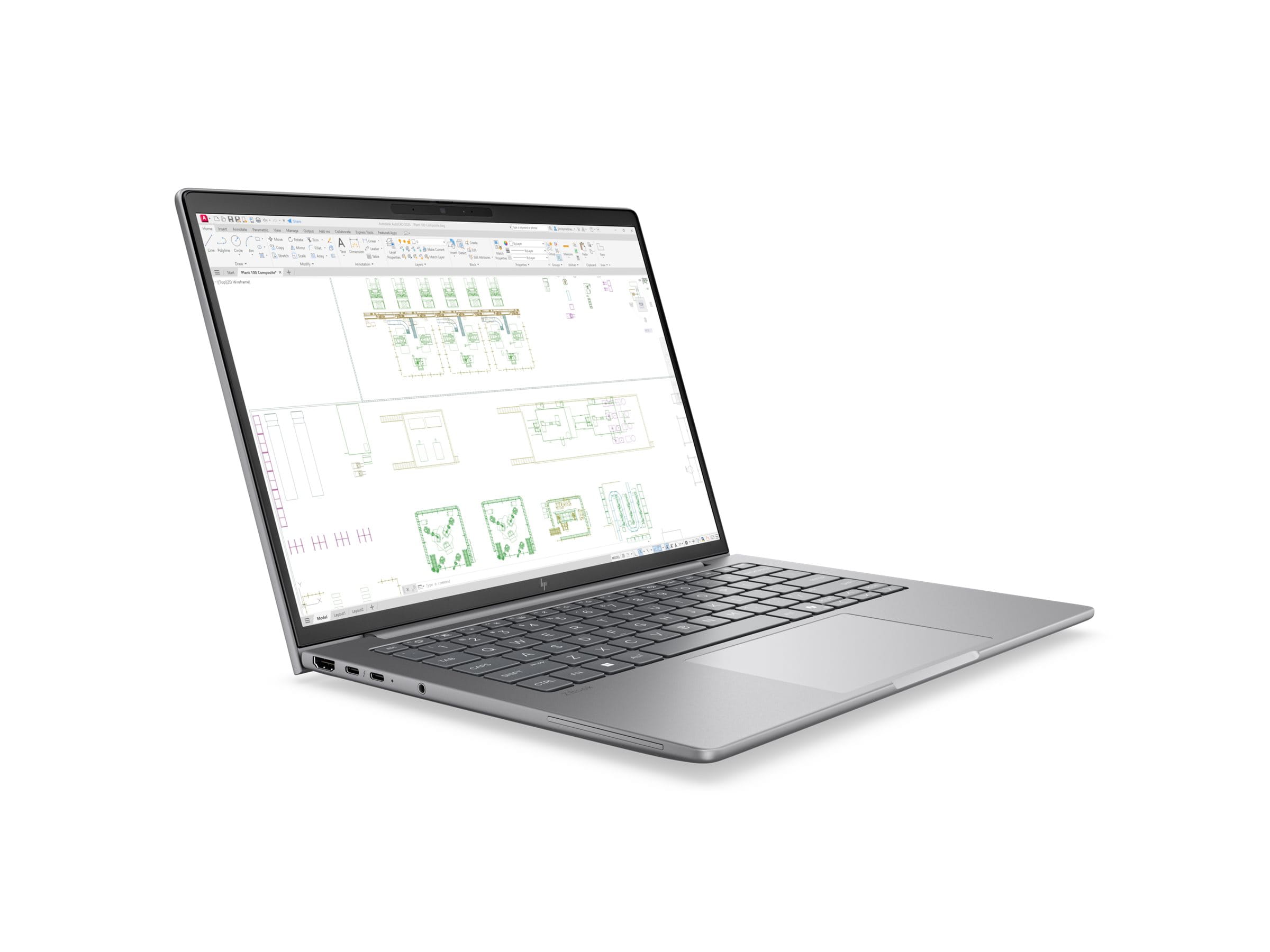 HP ZBook 8 G2i Mobile Workstation - 163-Grad Scharnierdesign - Intel Core Ultra 7 356H / 1.9 GHz - Win 11 Pro - RTX PRO 500 Blackwell - 32 GB RAM - 1 TB SSD NVMe - 35.6 cm (14")