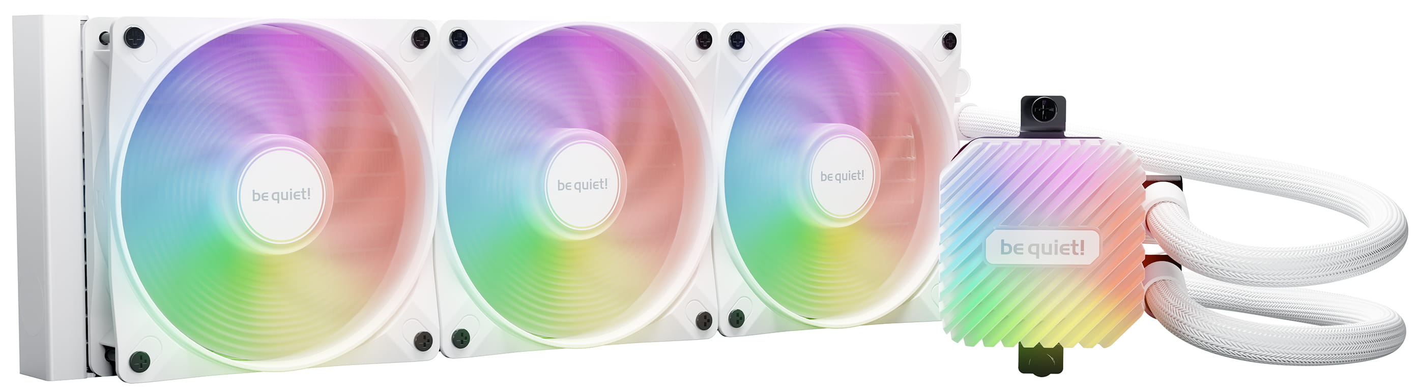Be Quiet! Light Loop - Prozessor-Flüssigkeitskühlsystem - Kühlergröße: 360 mm - (für: LGA1851, LGA1700, LGA1200, LGA1150, LGA1151, LGA1155, AM4, AM5)