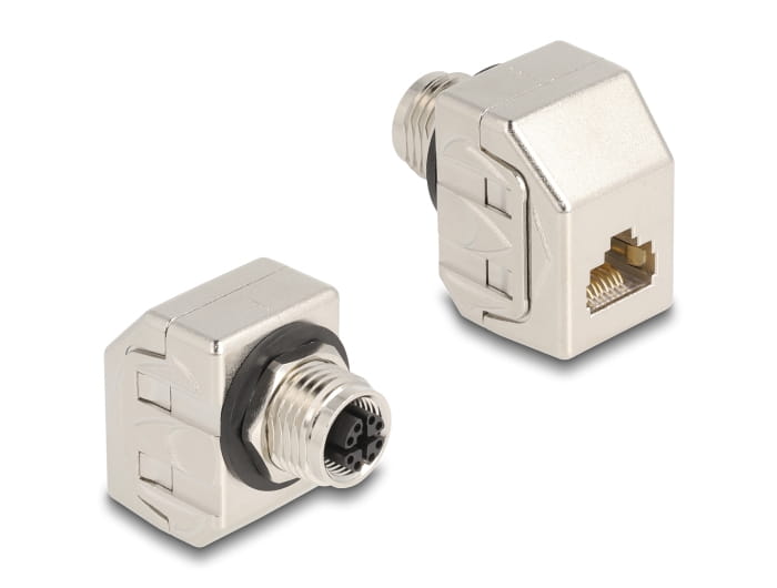 Delock Netzwerkadapter - 8-polig M12 (W) zu RJ-45 (W)
