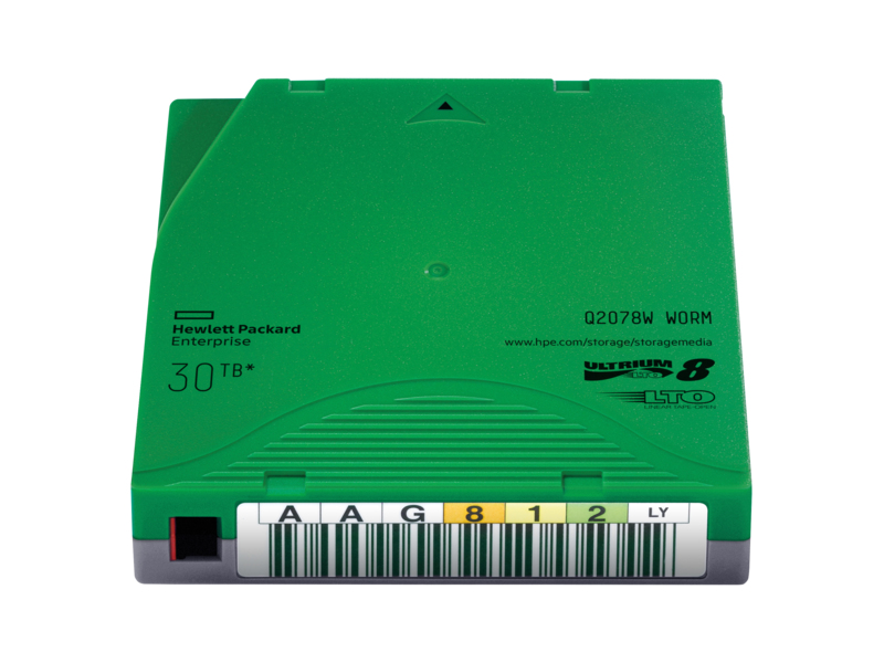 HPE Ultrium WORM Data Cartridge - LTO Ultrium WORM 8