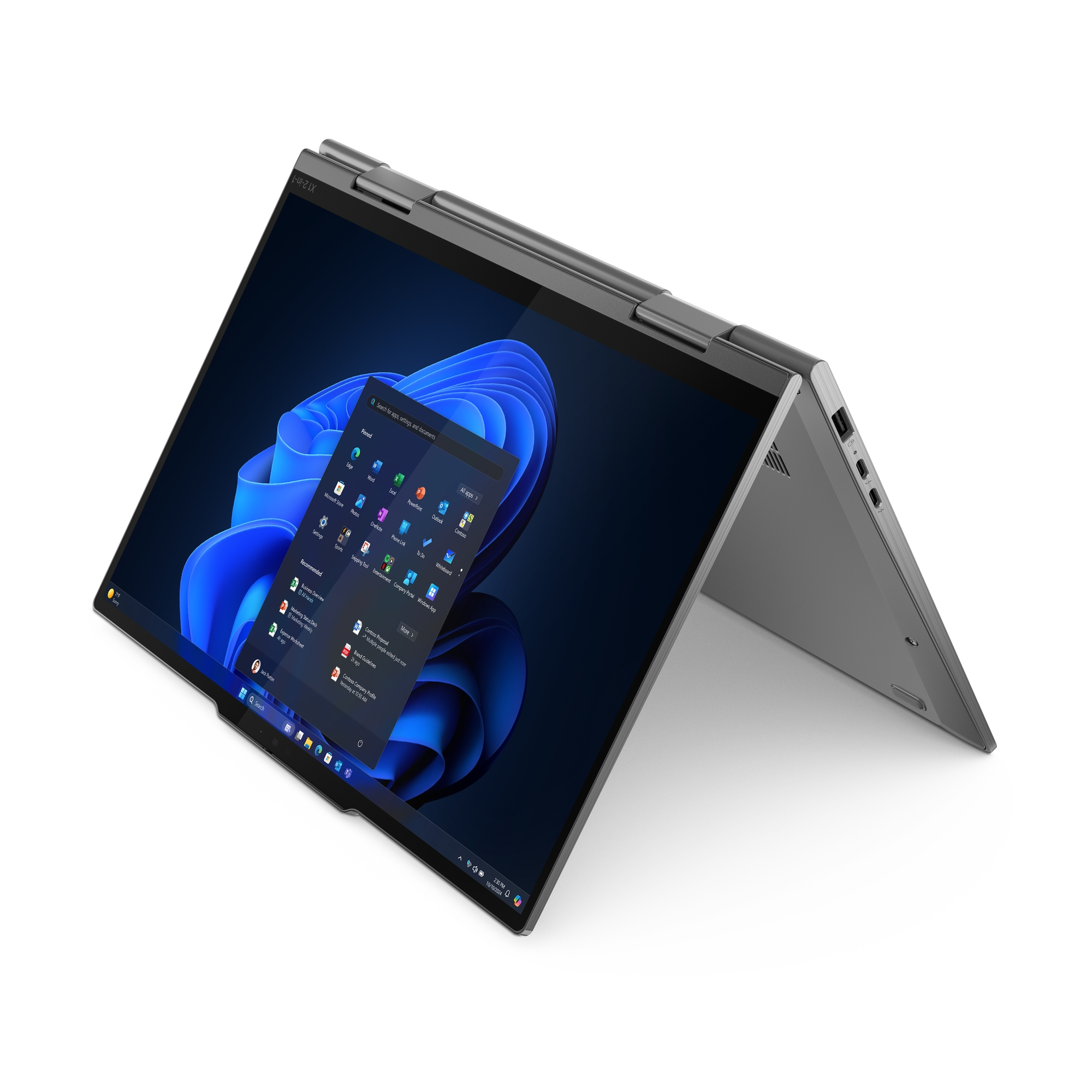 Lenovo ThinkPad X1 2-in-1 Gen 10 21NU - Flip-Design - Intel Core Ultra 7 258V - Evo - Win 11 Pro - Intel Arc Graphics 140V - 32 GB RAM - 1 TB SSD TCG Opal Encryption 2, NVMe, Performance - 35.6 cm (14")