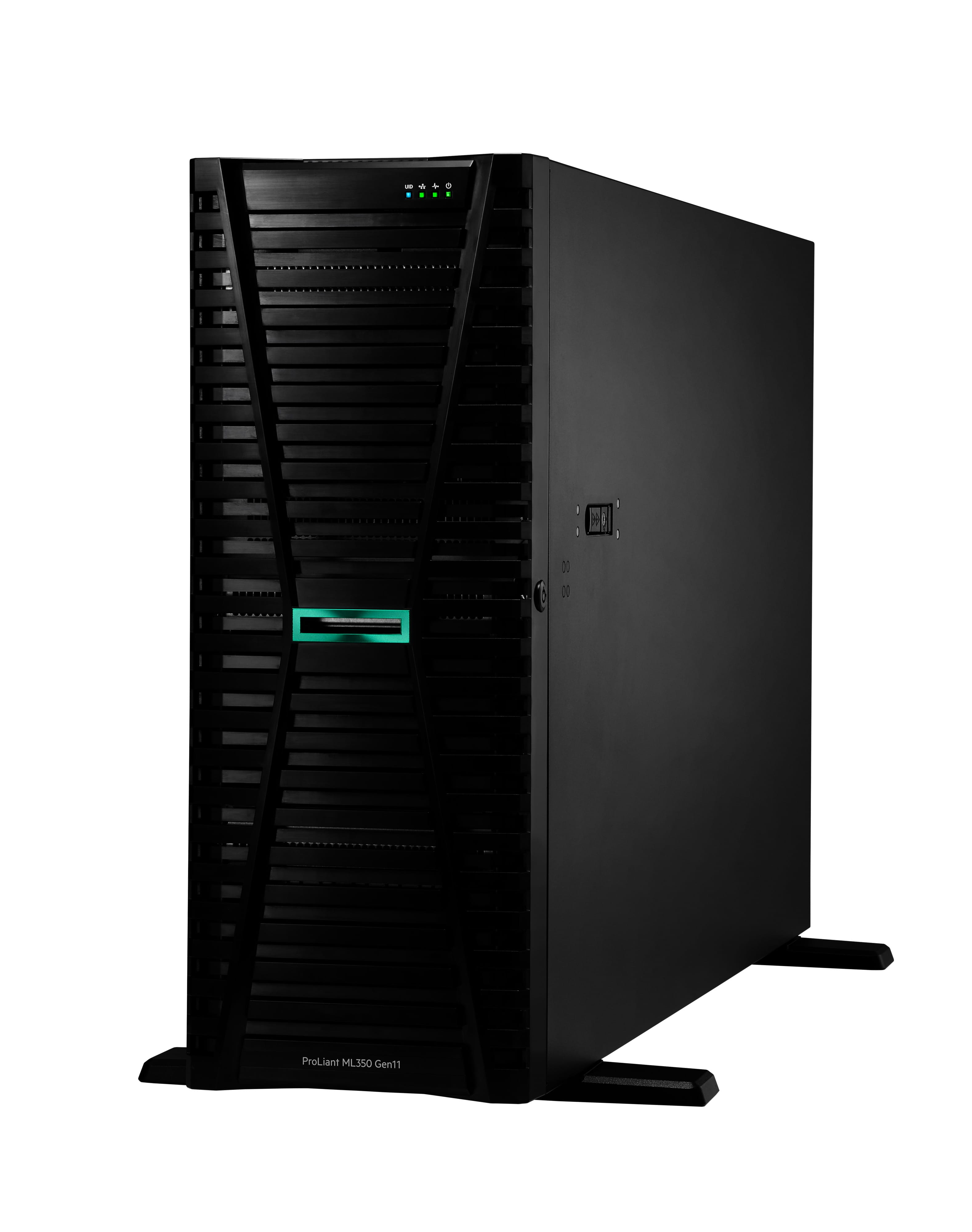 HPE ProLiant ML350 Gen11 - Server - Tower - 4U - zweiweg - keine CPU - RAM 0 GB - SATA/SAS/NVMe - Hot-Swap 6.4 cm (2.5")