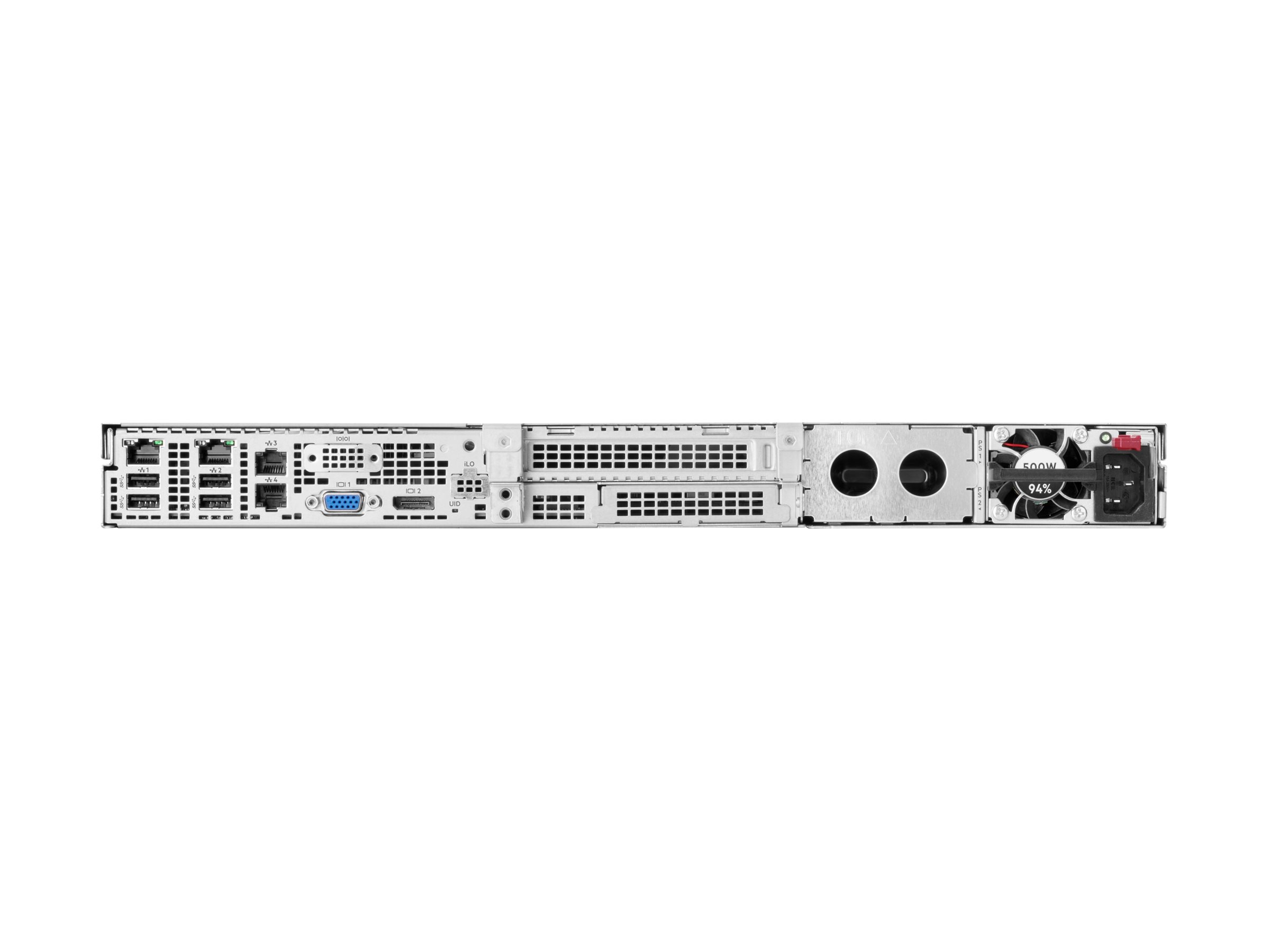 HPE ProLiant DL20 Gen11 - Server - Rack-Montage - 1U - 1-Weg - 1 x Xeon E-2434 / 3.4 GHz - RAM 32 GB - SATA - Hot-Swap 6.4 cm (2.5") (Smart Choice)